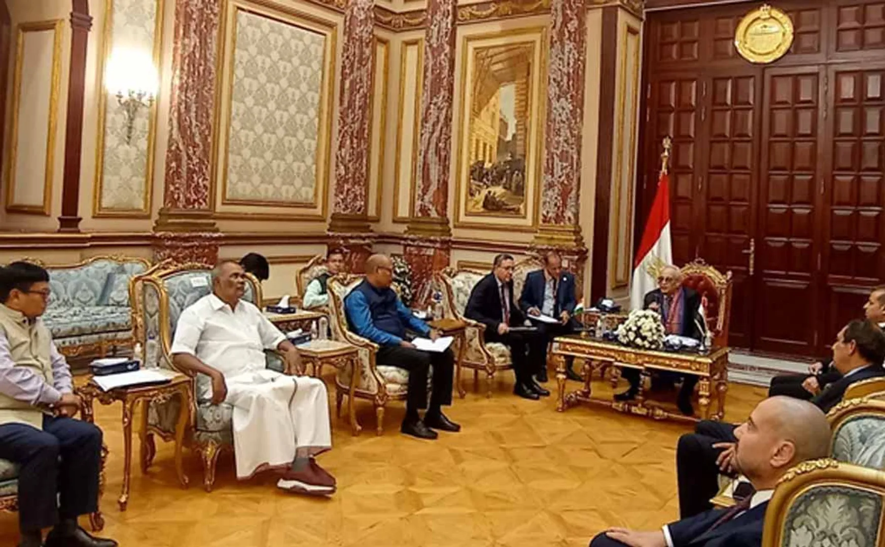 Among the 3 ancient languages, Tamil is the most legendary says appavu in Egypt