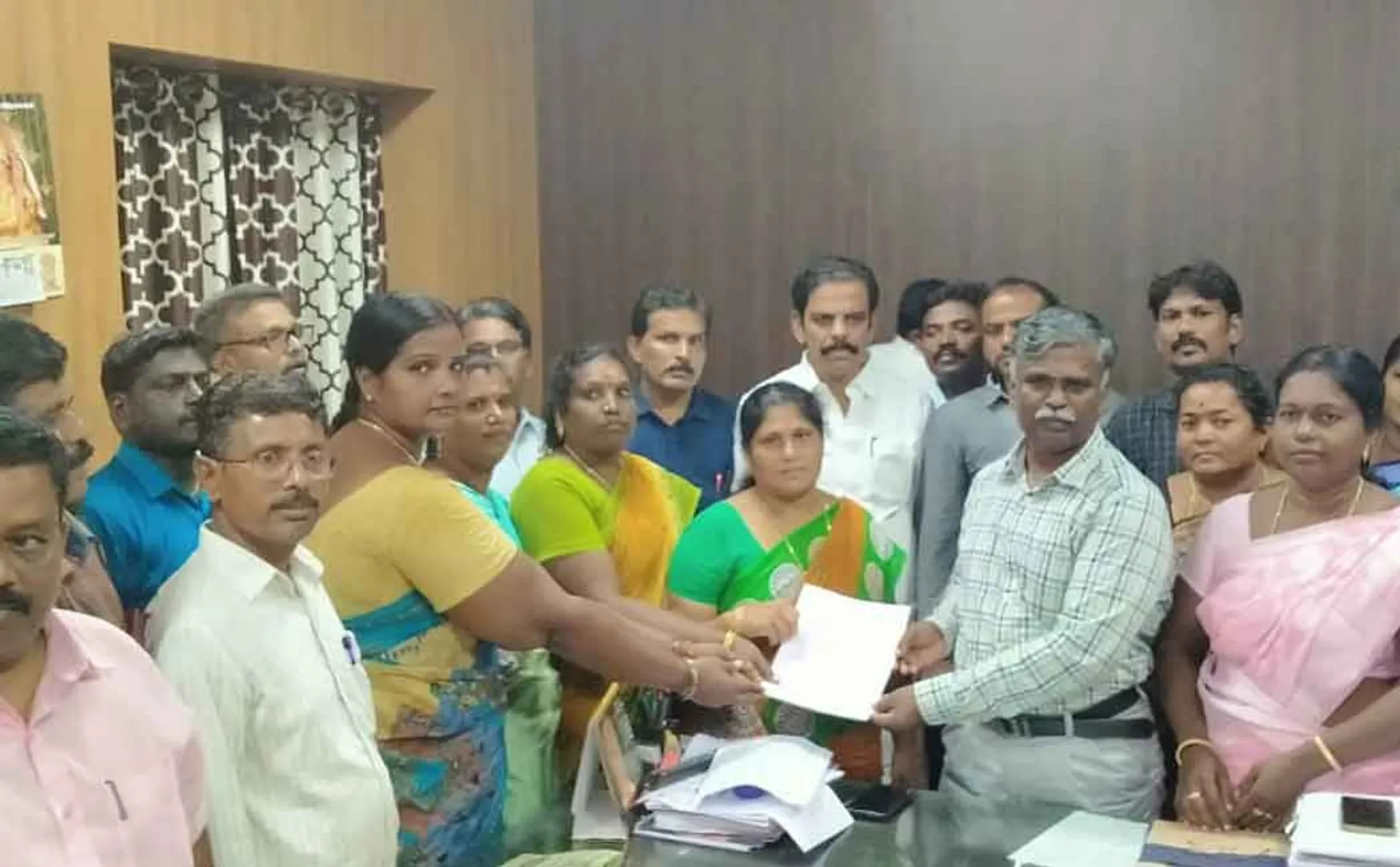 Stop action on Headmaster.. Federation of Teachers Union