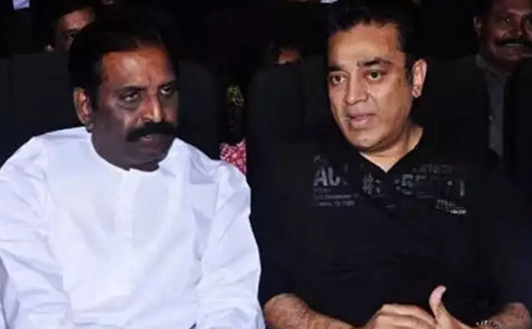 vairamuthu shared a experience in kamalhassan for anthi mazhai poligirathu song 