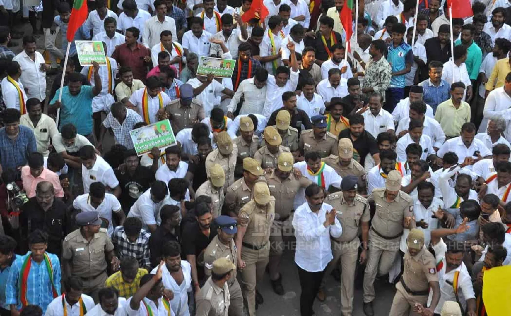 tvk Party leader Velmurugan arrested