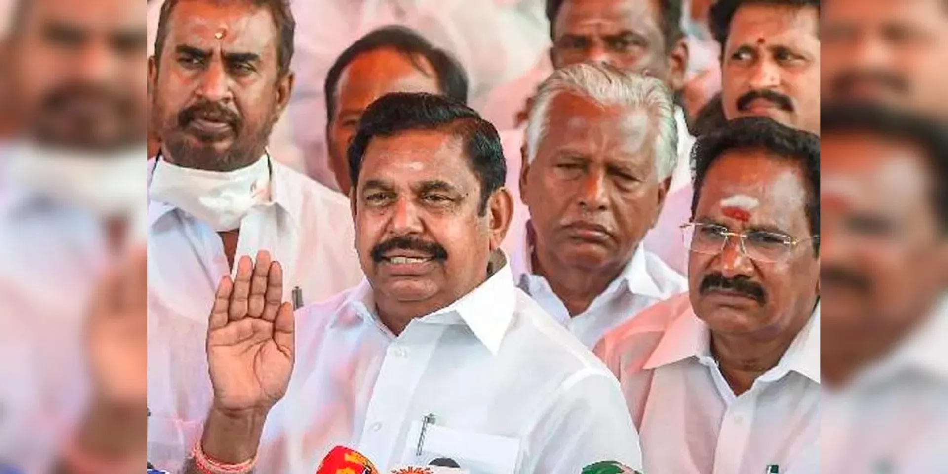 Edappadi Palaniswami who announced the struggle against 'damage caused by wild boar'