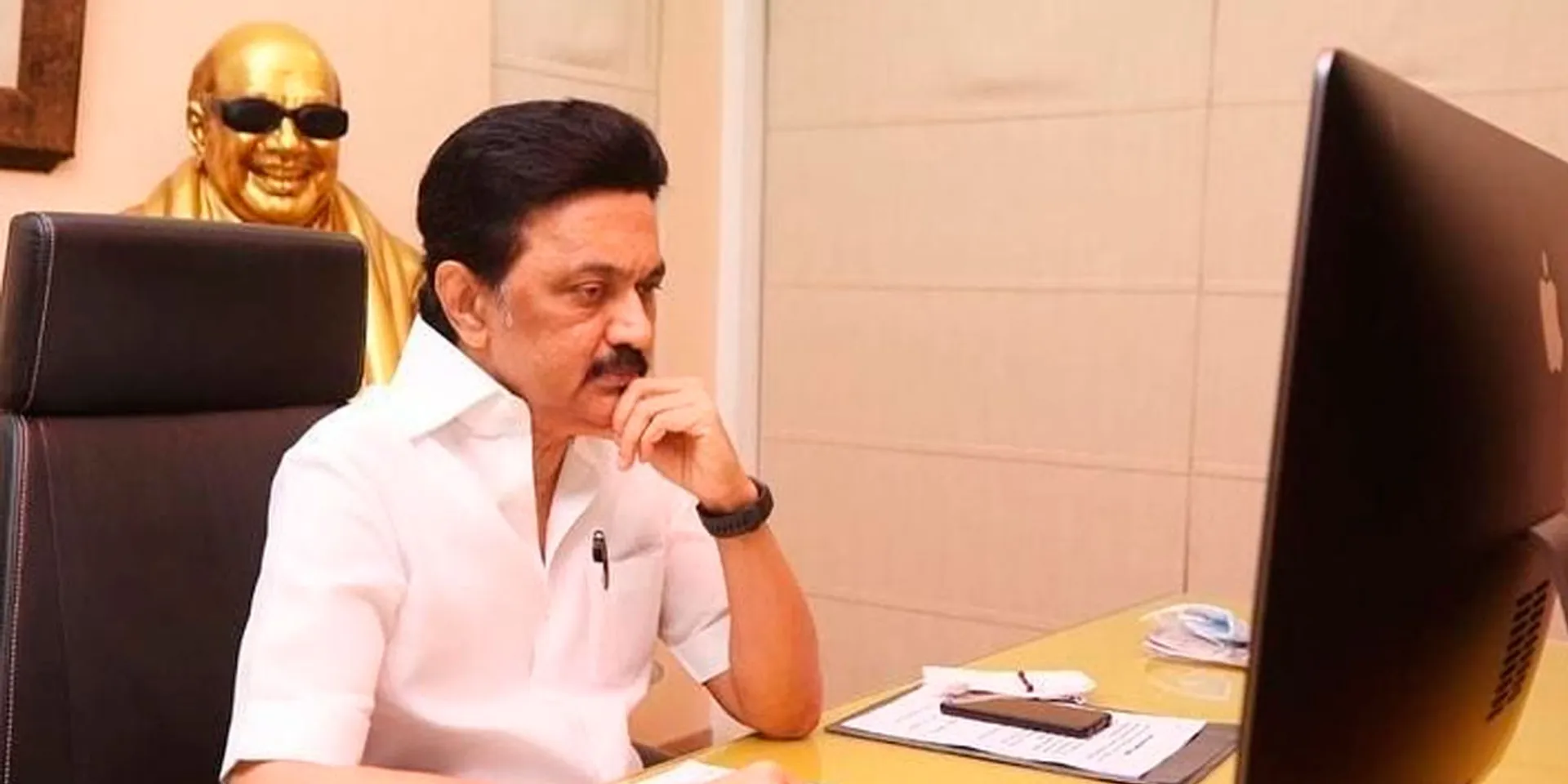 DMK district secretaries meeting started