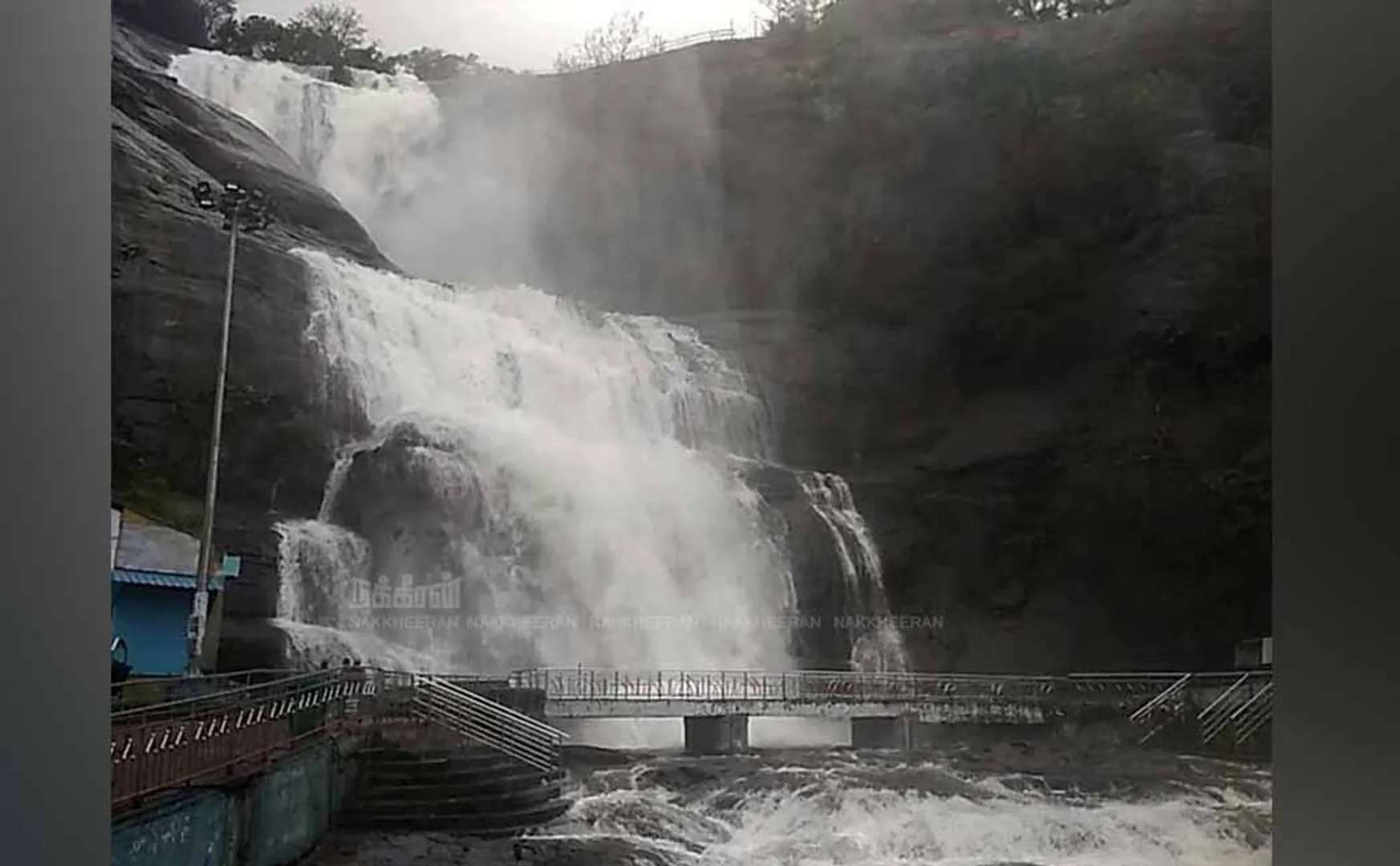 Bathing in Courtalam main waterfall prohibited
