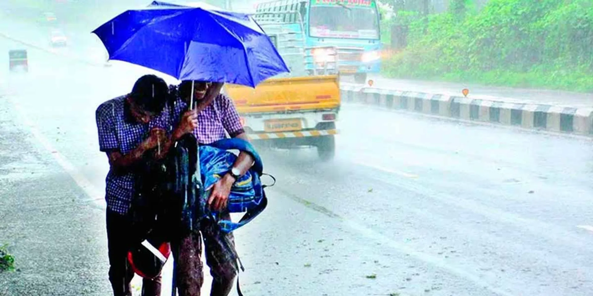  Continued heavy rain; Today is also a holiday for schools in Kumari