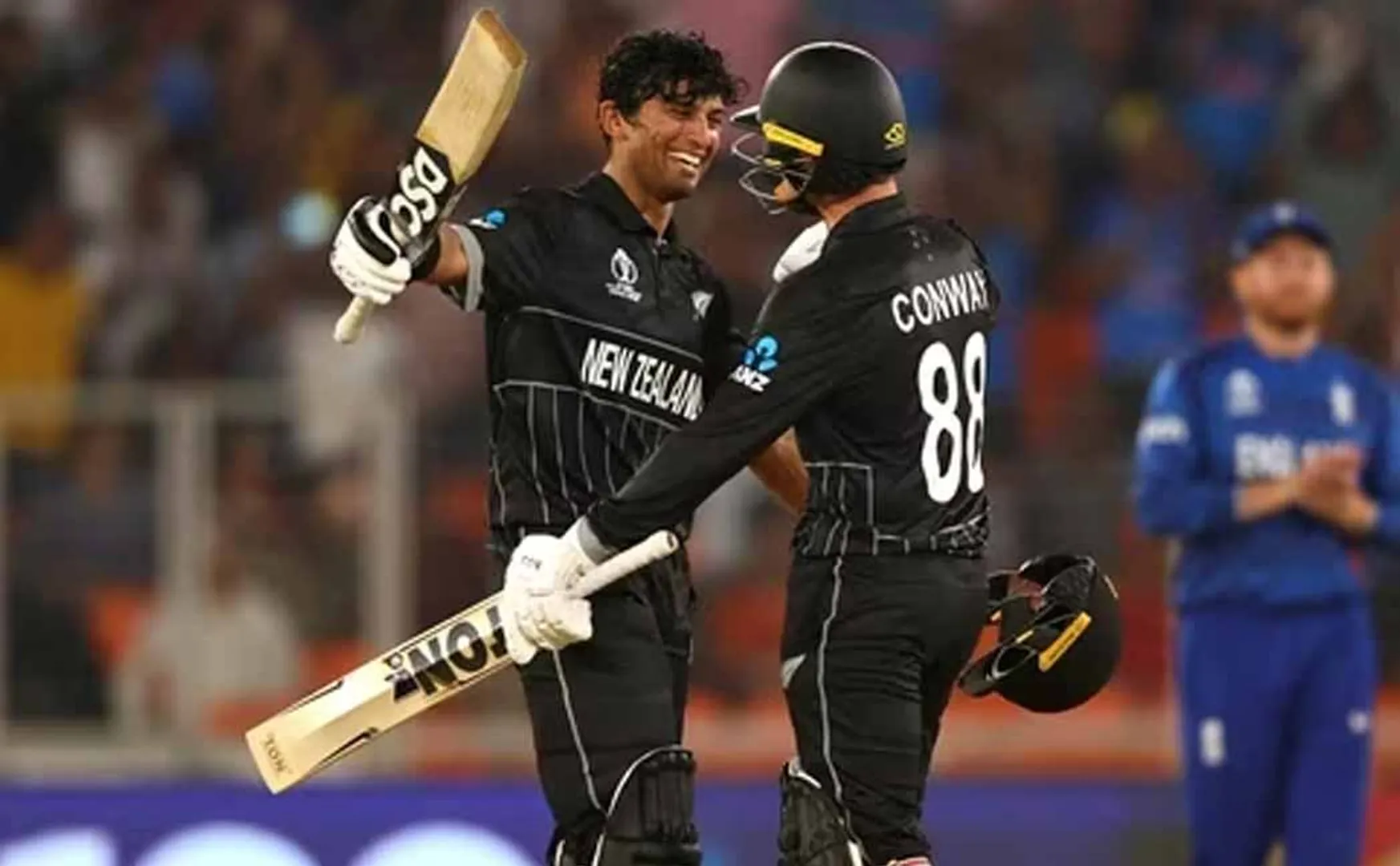 New Zealand who beat the current champion and registered their first win