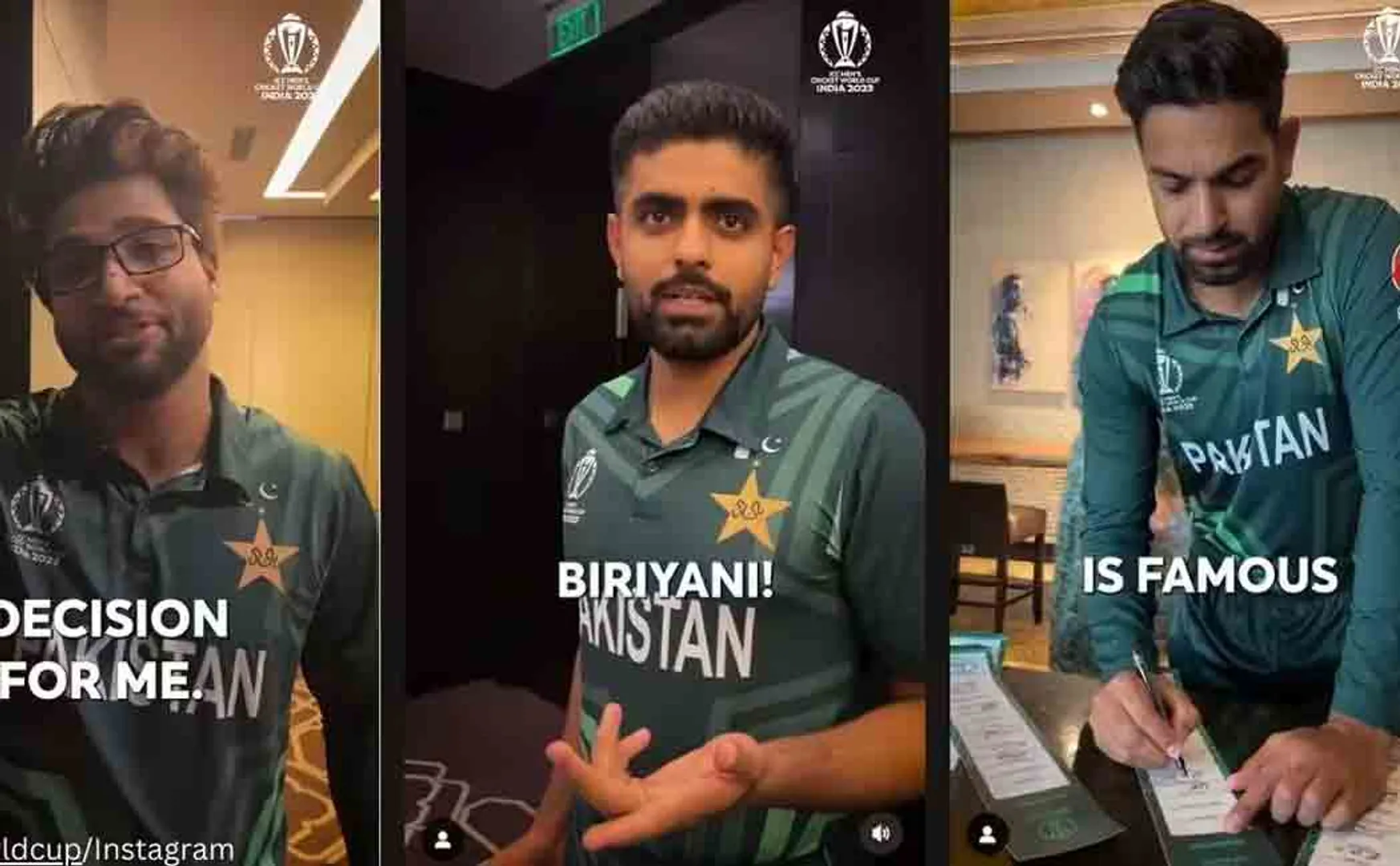 Indian food impresses Pakistani cricket players