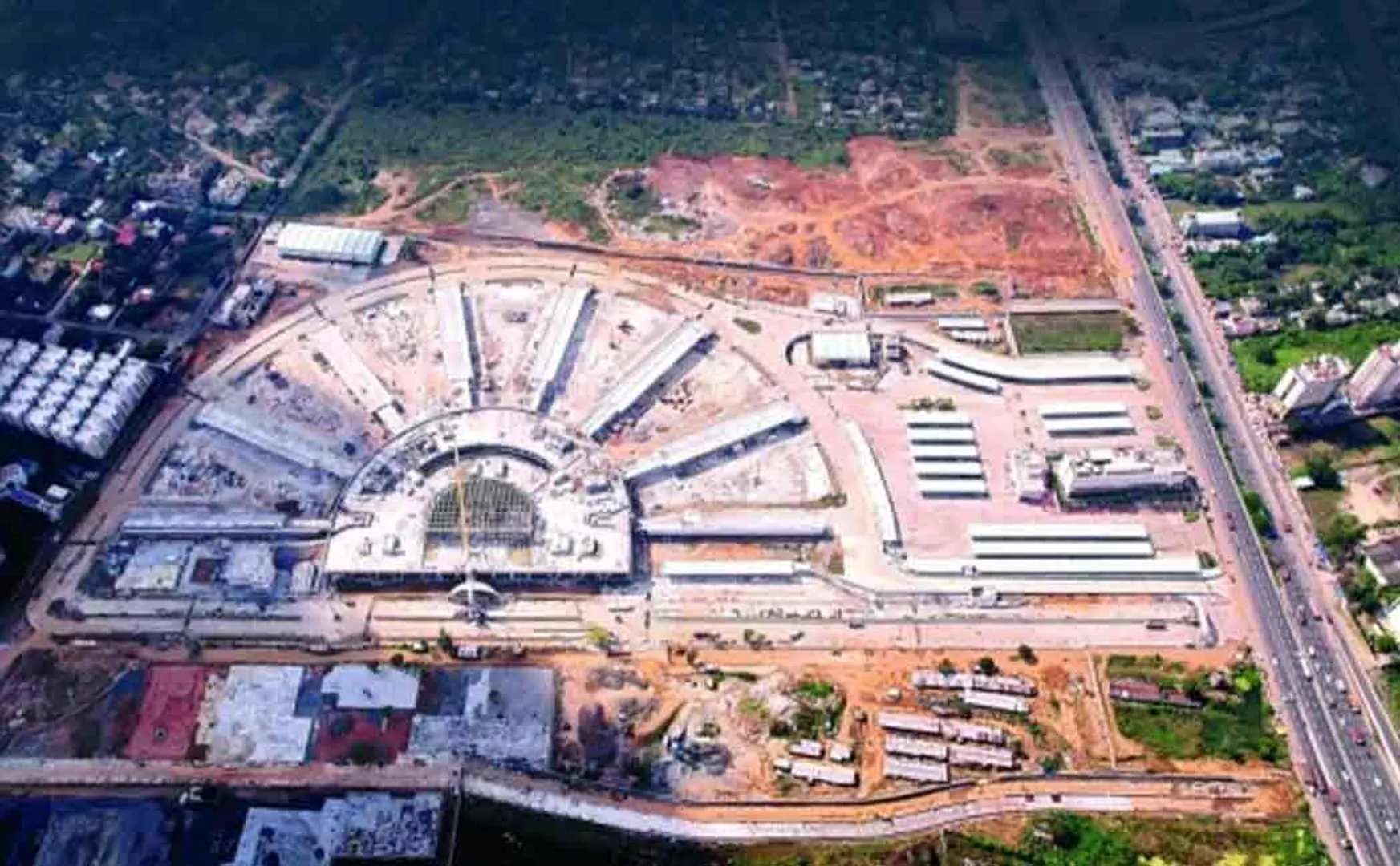 New railway station at Kilambakkam at a cost of Rs.20 crore