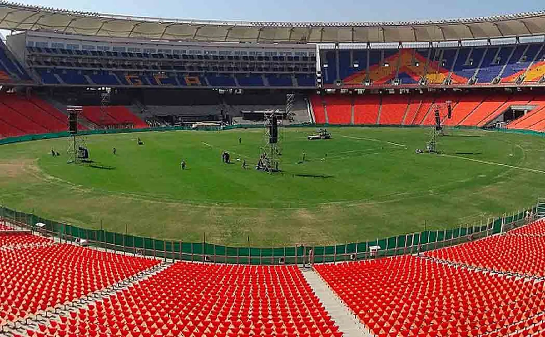 Threatening to blow up Narendra Modi stadium in ahmedabad