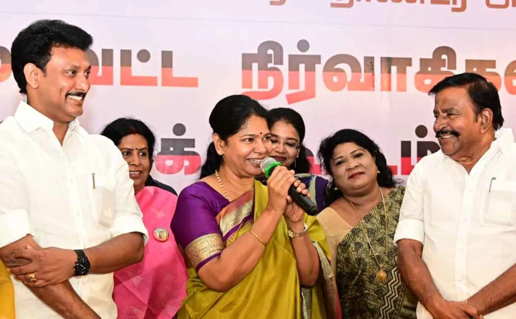 Kanimozhi speech at trichy 