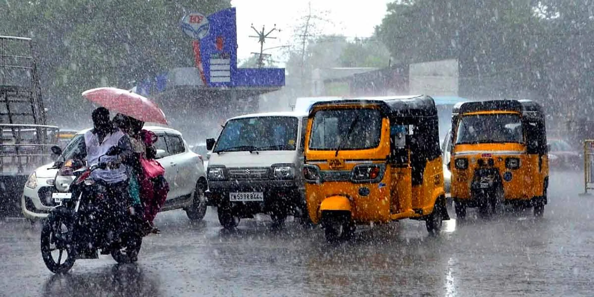 Heavy rain for 4 days; Heavy rain warning in 13 districts today