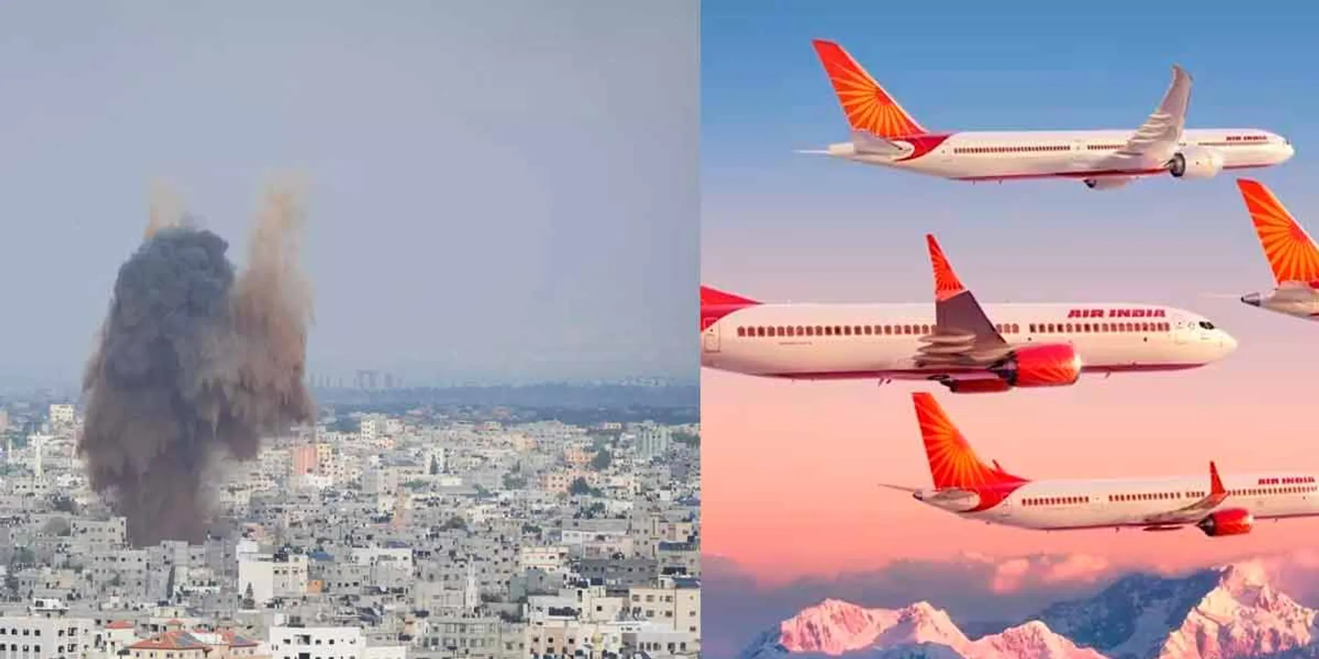 Israel war at peak - Air India company sudden announcement