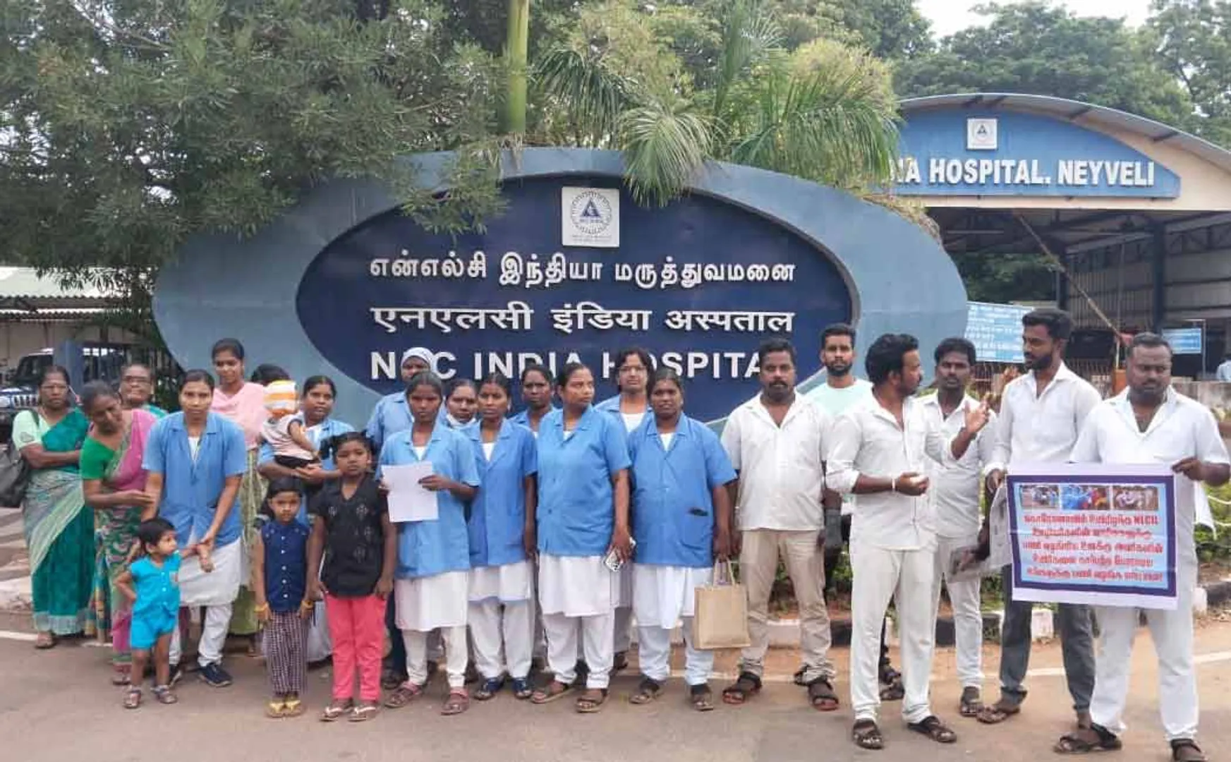Nurses struggle day and night to condemn NLC administration