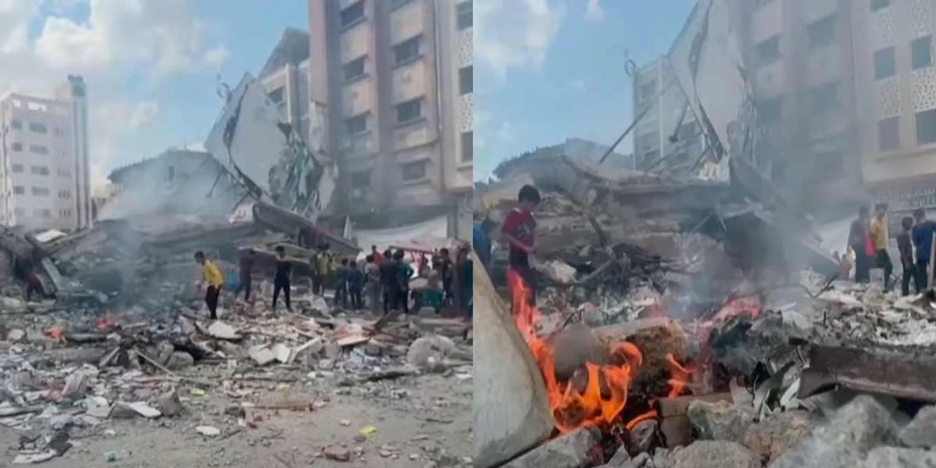  Al Aqsa Mosque; Gaza under bombardment; American negotiations