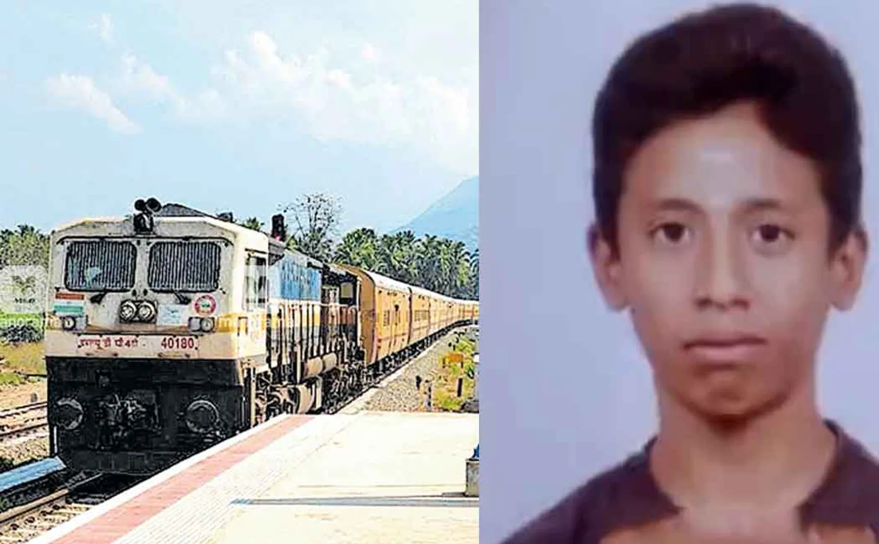  boy lost their life because he cannot travel by train