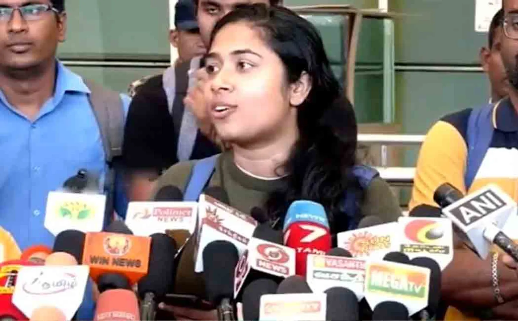 Tamil Nadu student says about Israel war