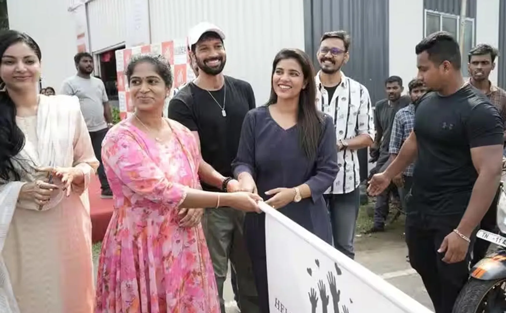 Actress Aishwarya Rajesh flagged off a program World Food Day