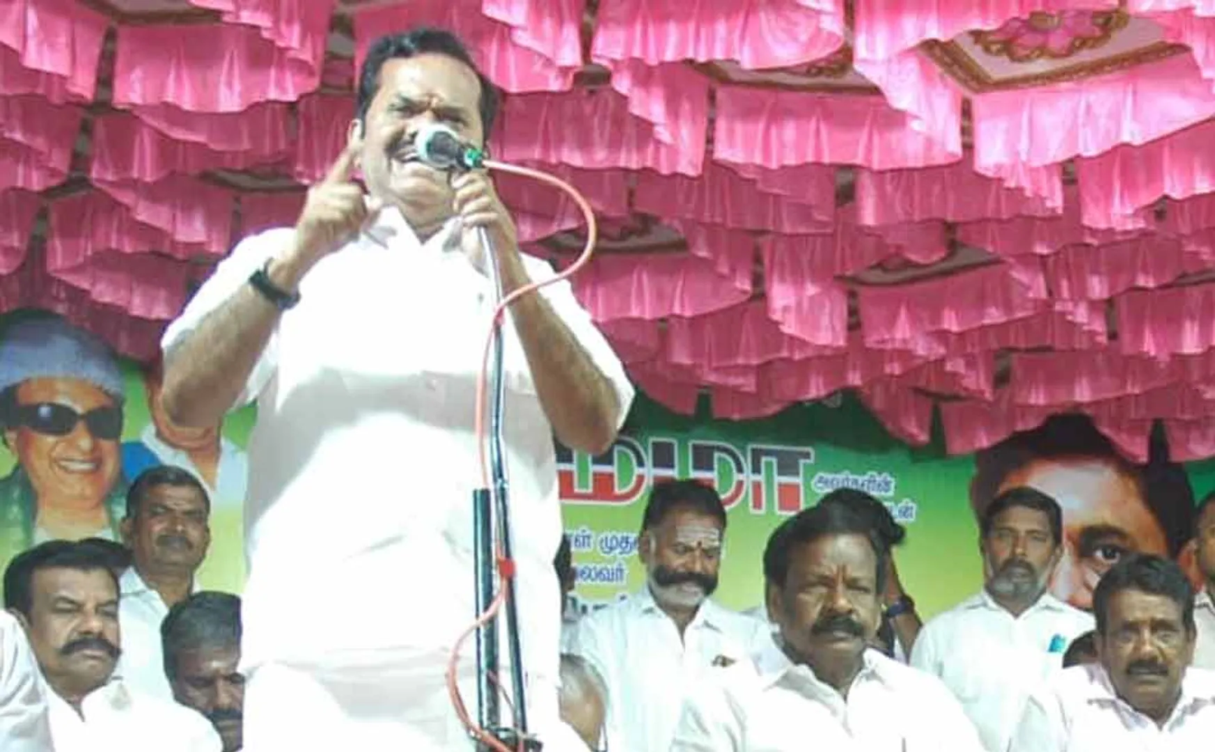 AIADMK former minister Paranjothi spoke about DMK