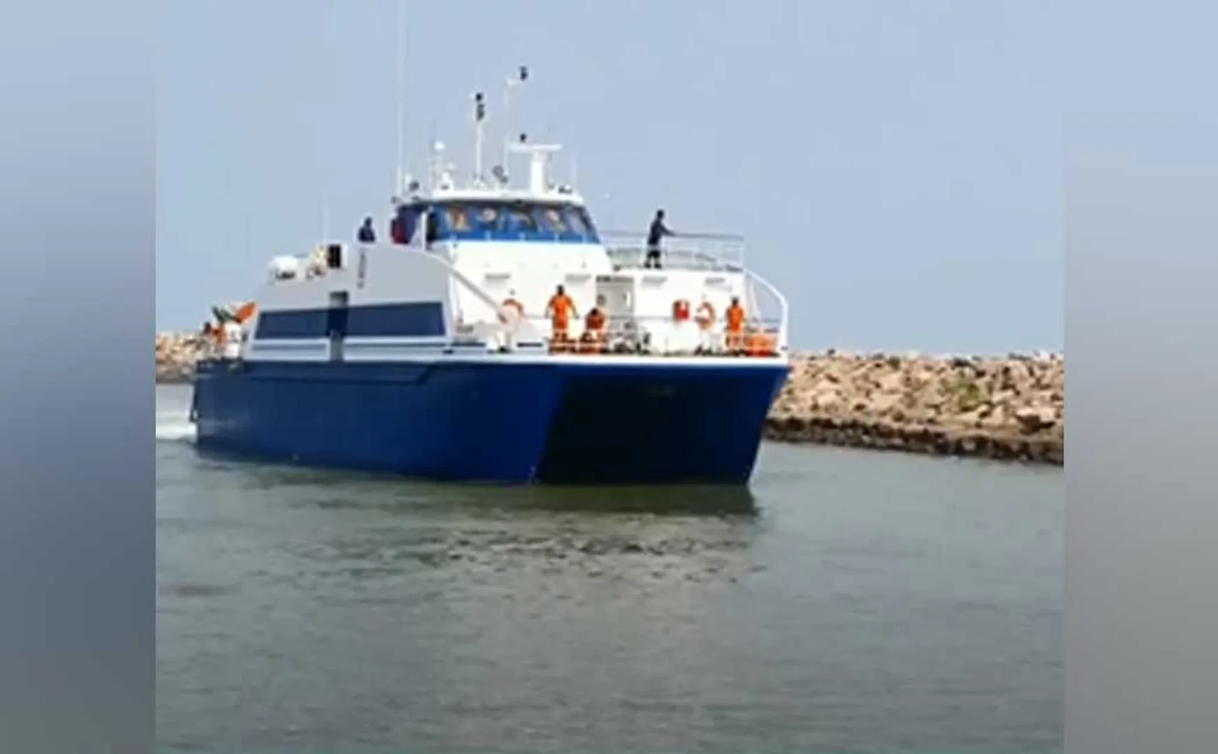 Nagai – Kangesan passenger ferry service stop
