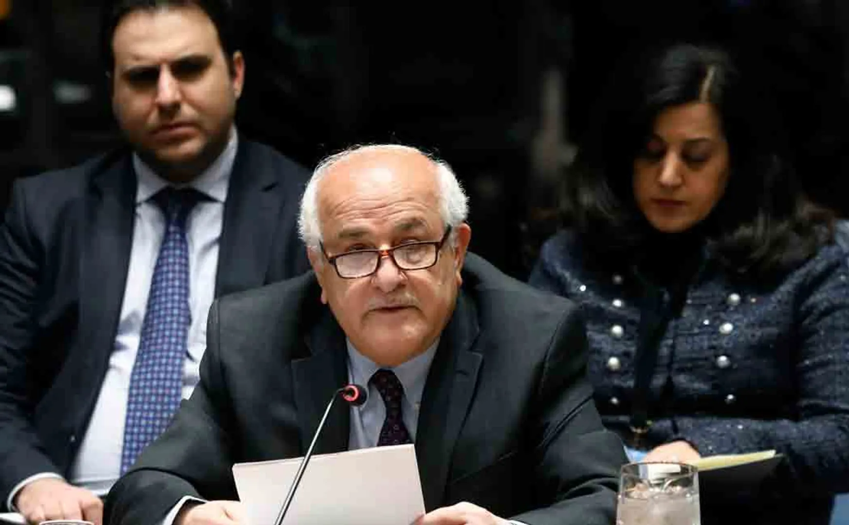  Palestinian Ambassador to the UN says It was Israel that attacked the Gaza hospital