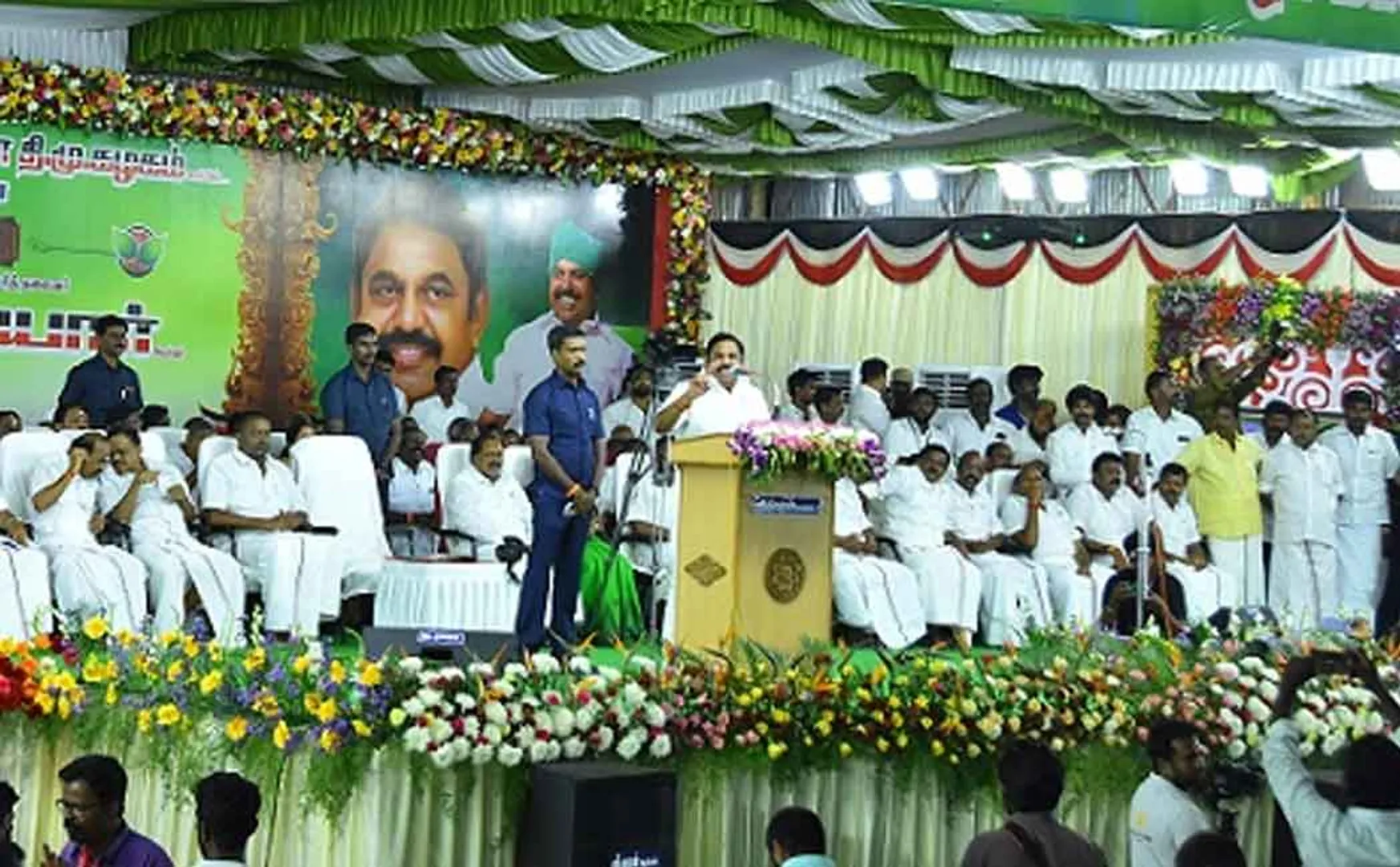 Edappadi Palaniswami has said that there will be a change of government at central