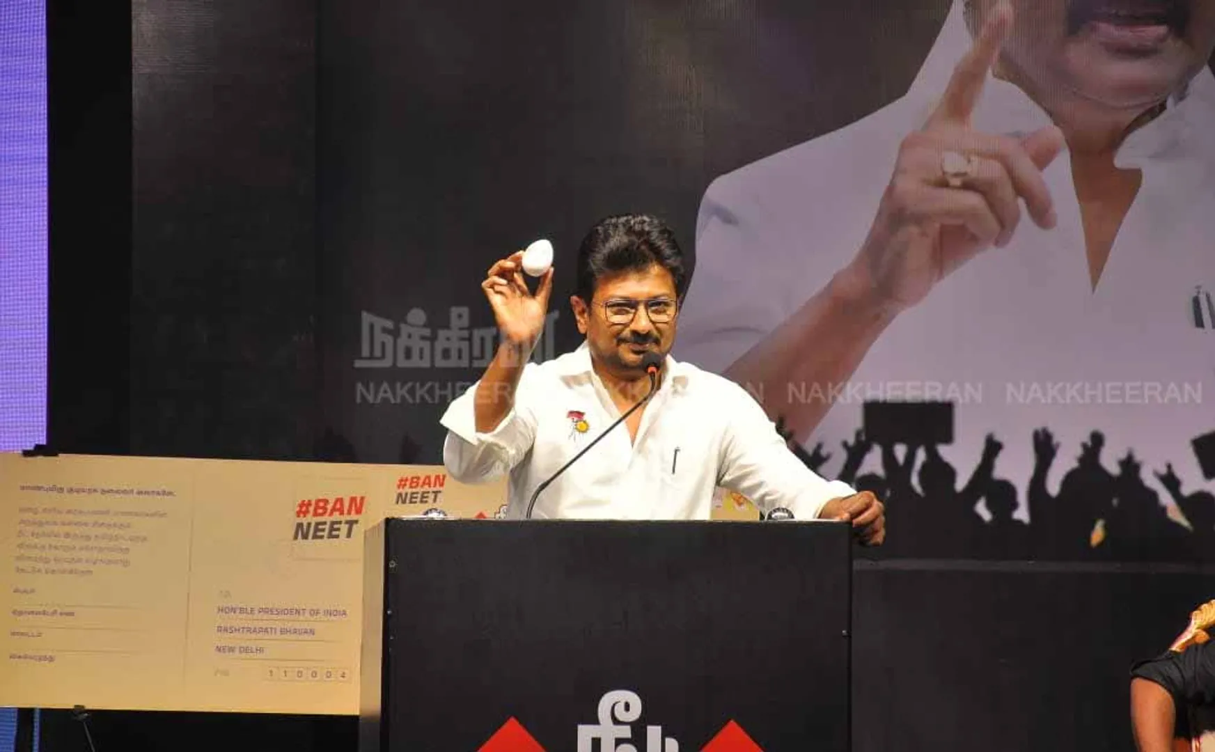 You can become a doctor if you take egg percentile says Minister Udayanidhi Stalin