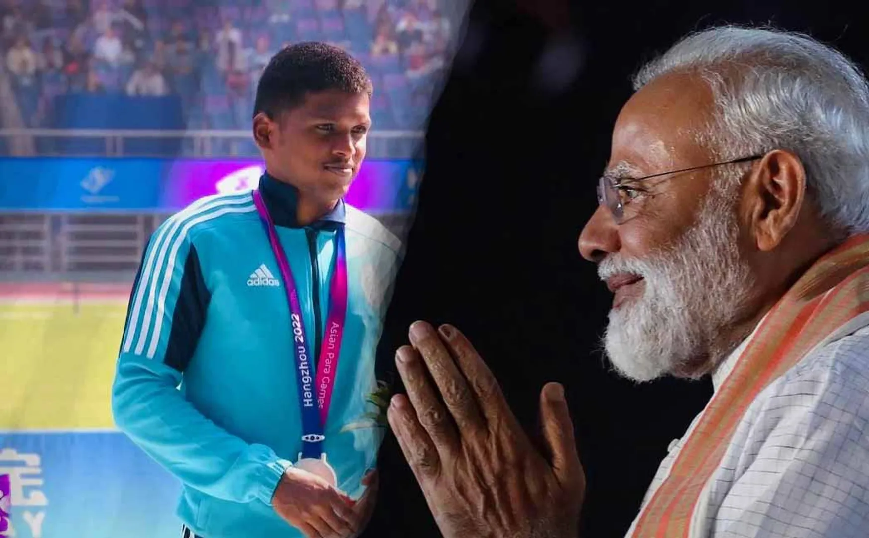 Para Asian medalist Tamil; Greetings Prime Minister!