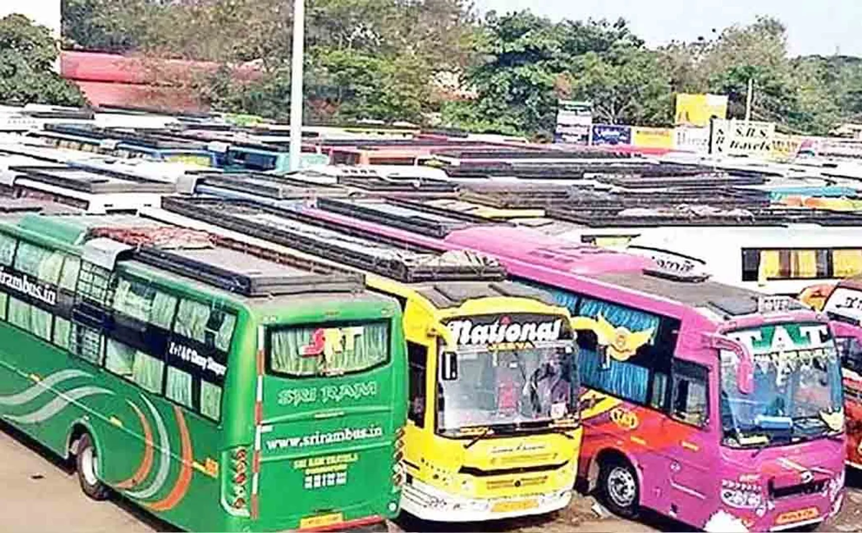 Notification of fare details for omni buses from Chennai
