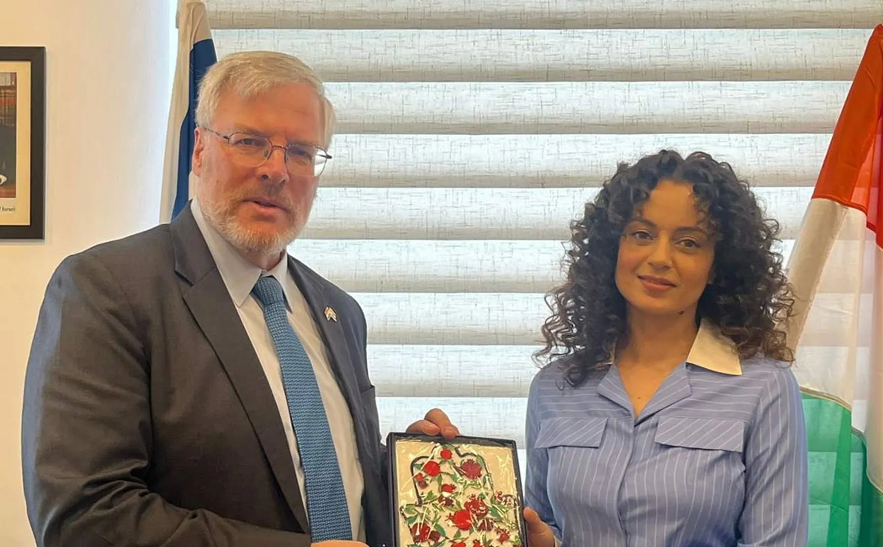 Kangana Ranaut support israel 