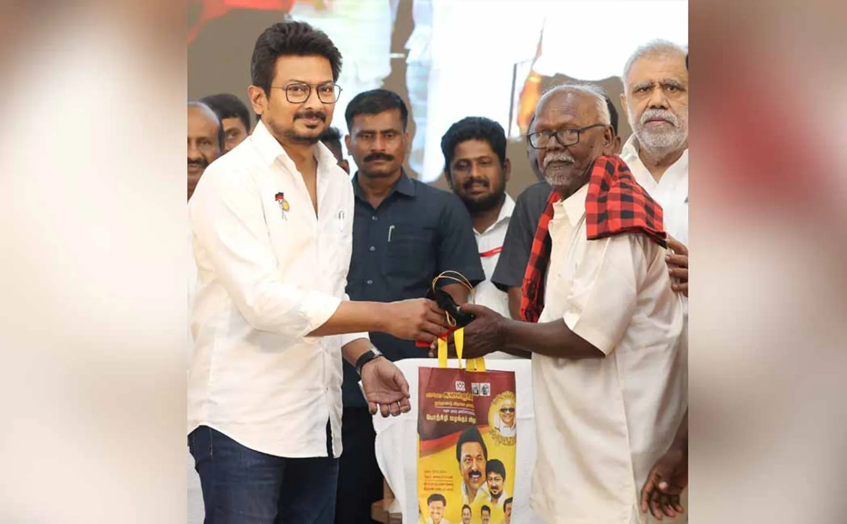 udhayanidhi stalin theni dmk members 