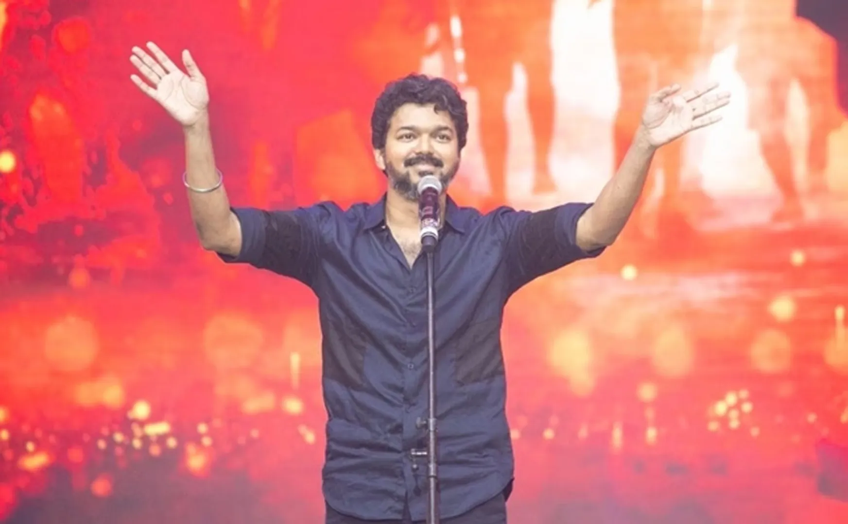 vijay participating leo success meet 