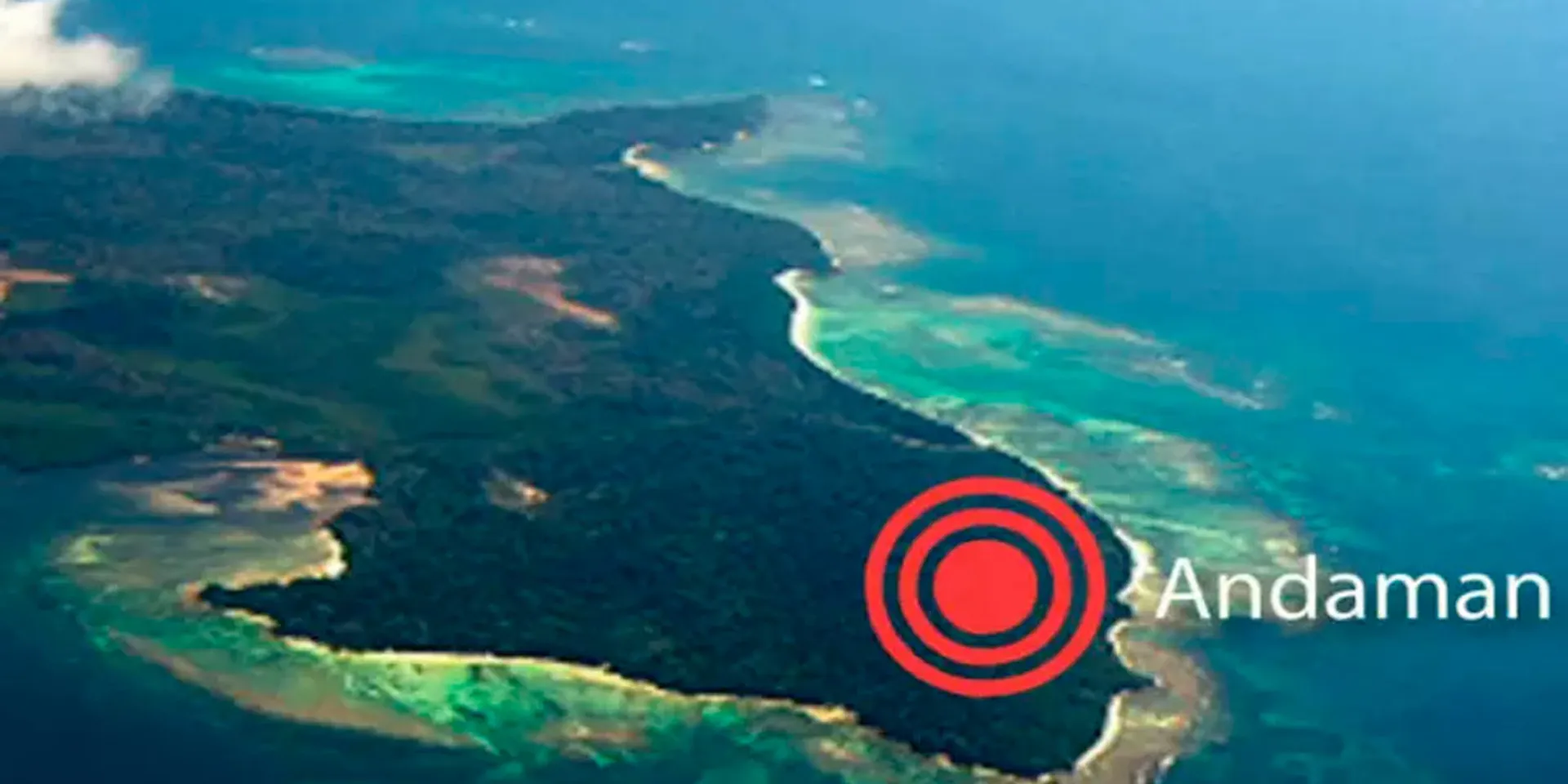  Earthquake again in Andaman