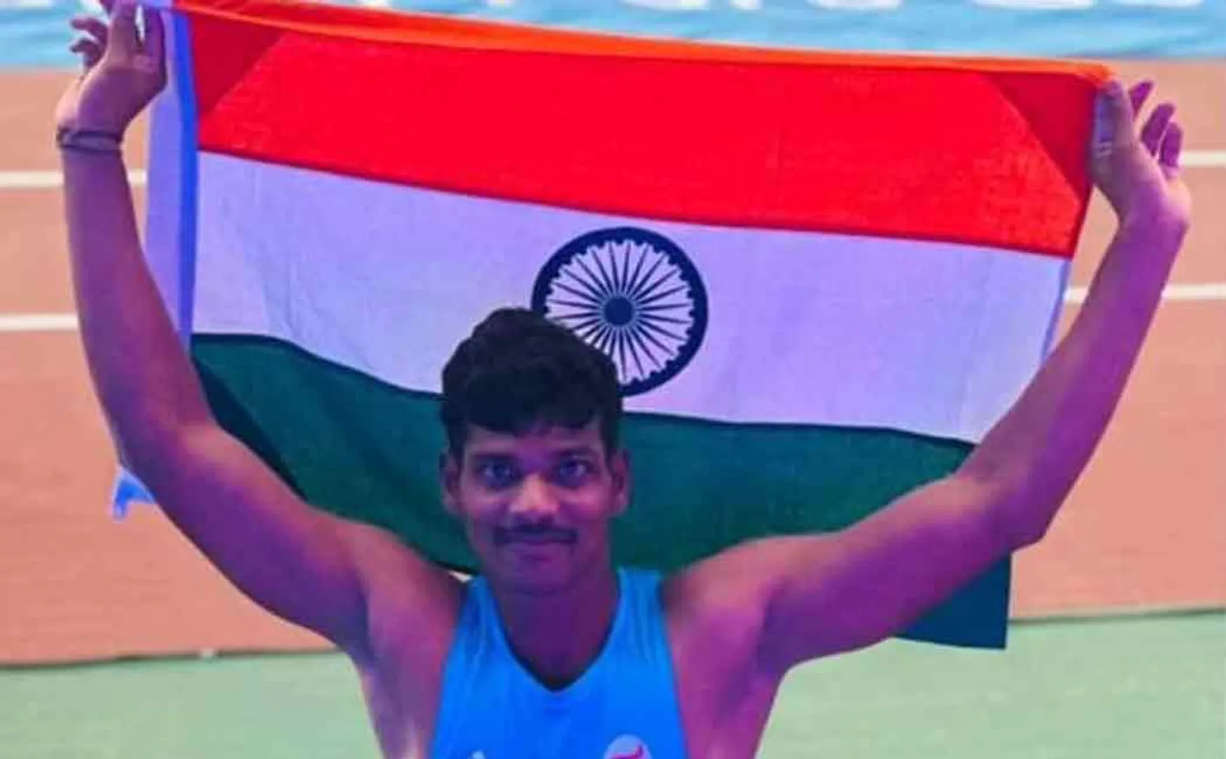 Para Asian Tournament; A Tamil Nadu player with a record