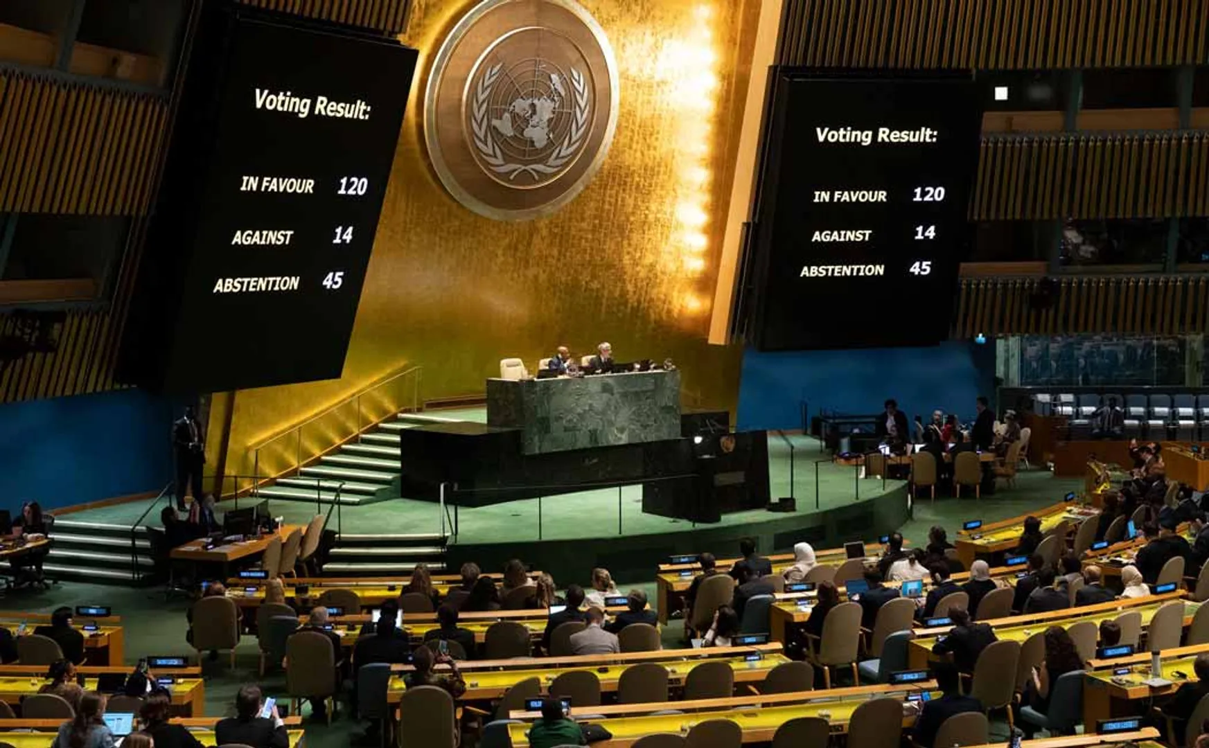 Gaza incindent Resolution at UN