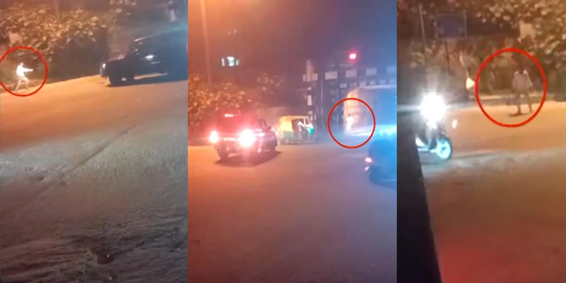 The incident of the car after asking for the amount for the purchased car; Released video