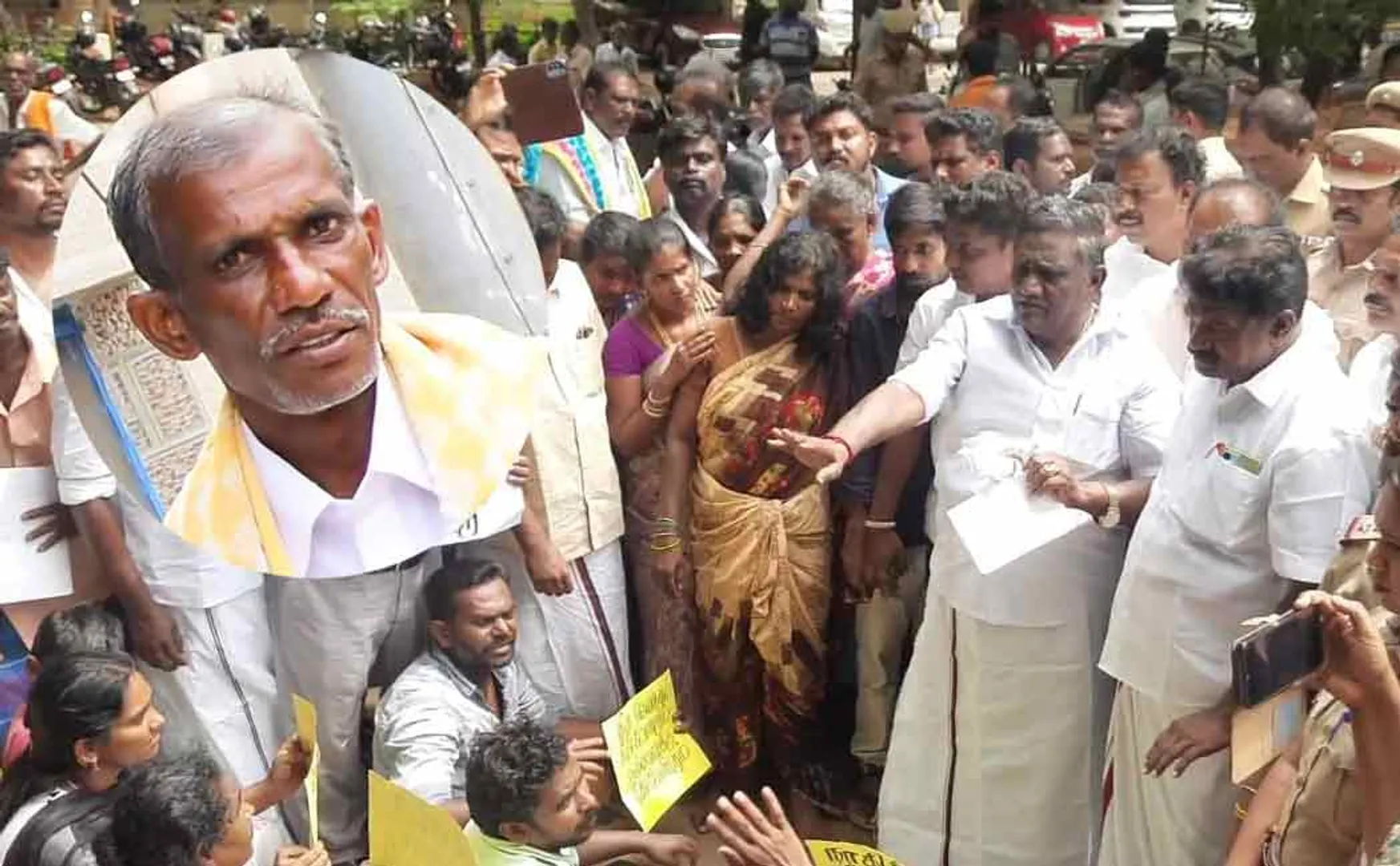 Cuddalore Forest issue MLA Maharajan 