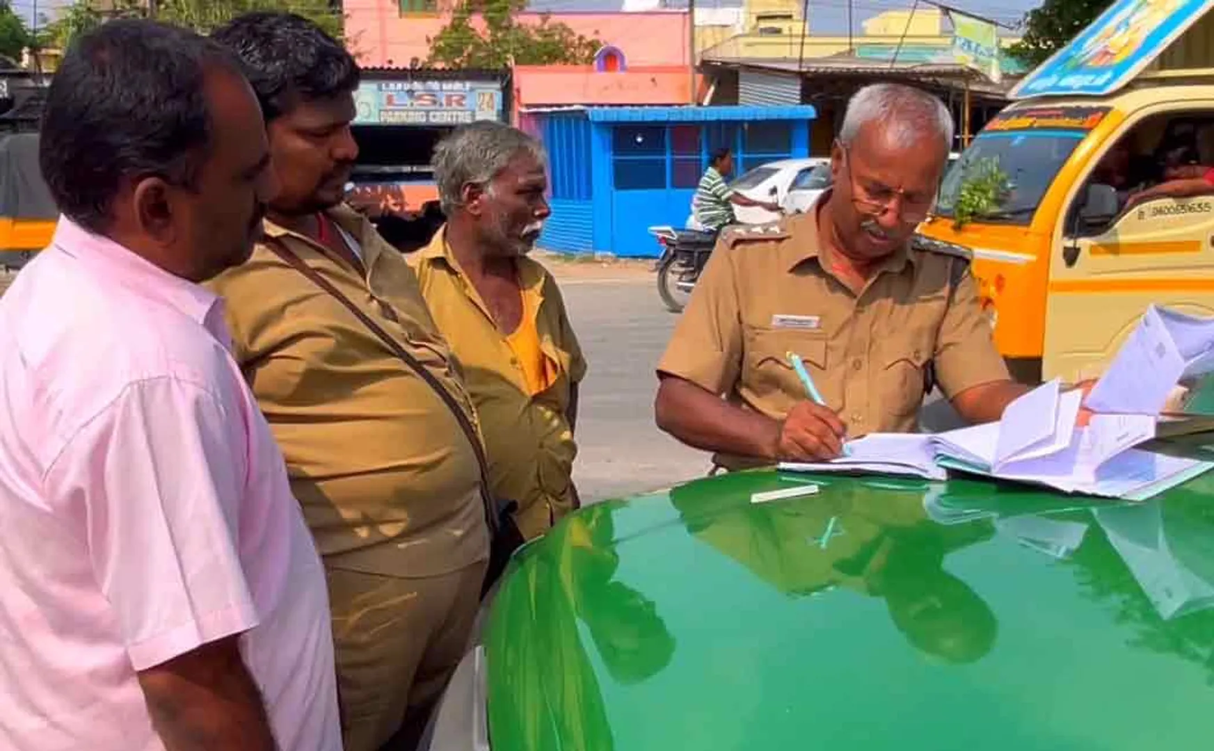 RTO Inspect in ranipet district 