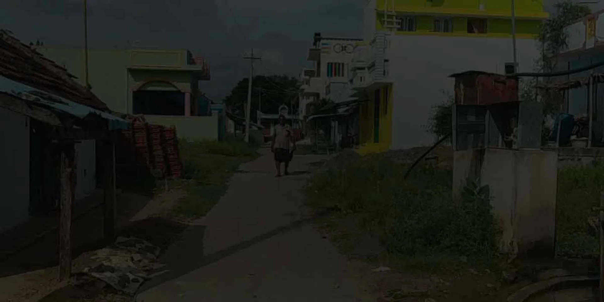  Panic of ghosts...people who stay indoors in the evening
