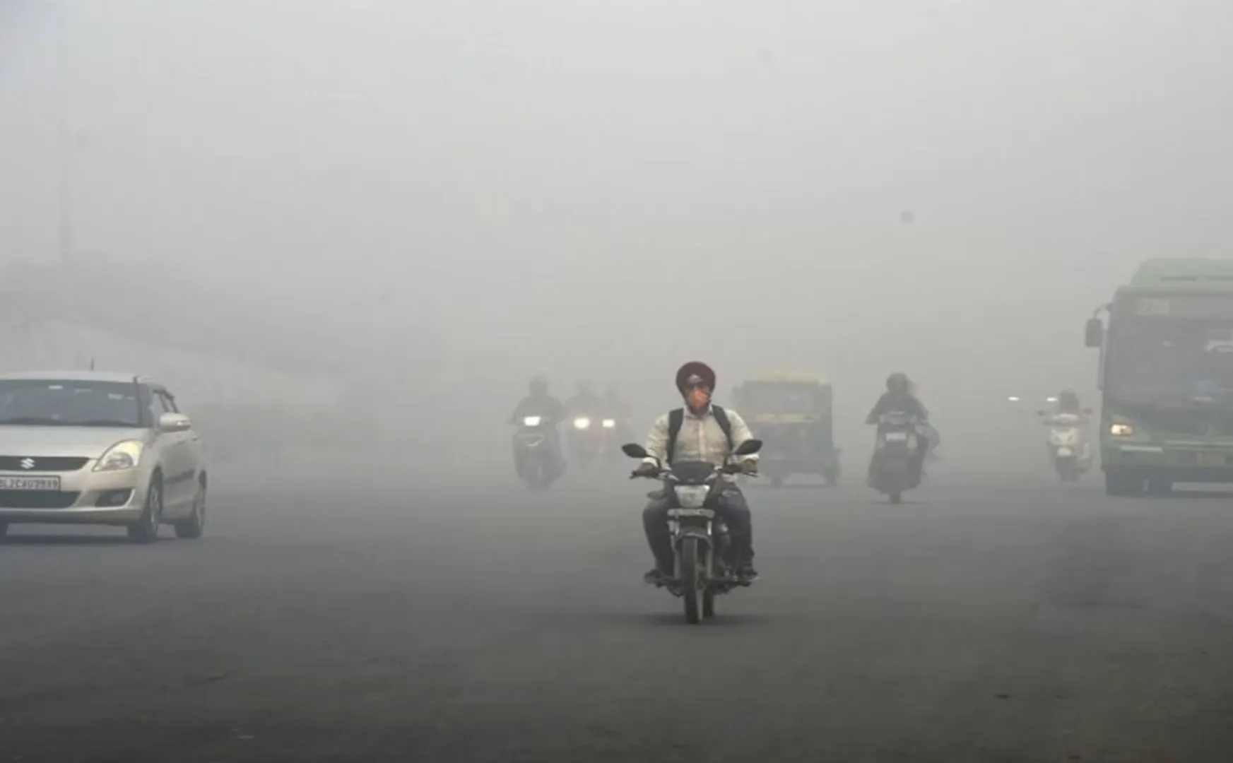 Air pollution in Delhi is bad