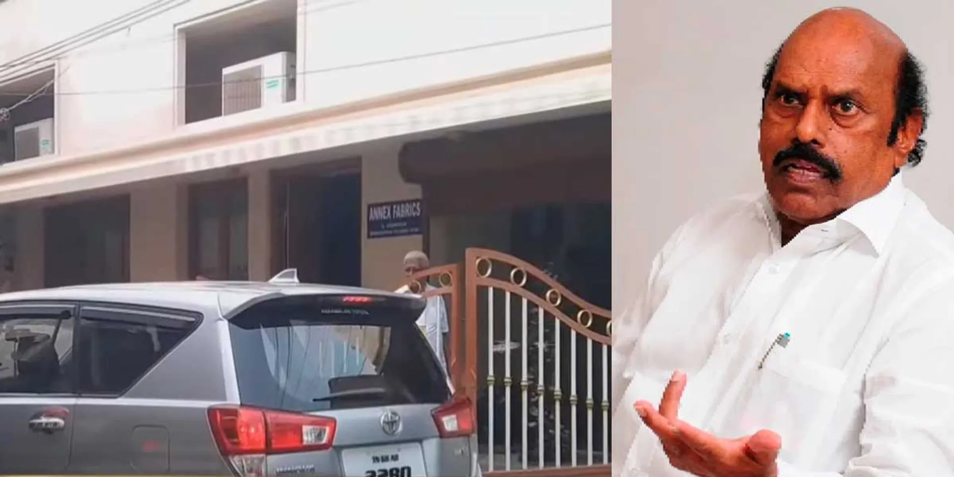  Third day of raids at places related to Minister AV Velu