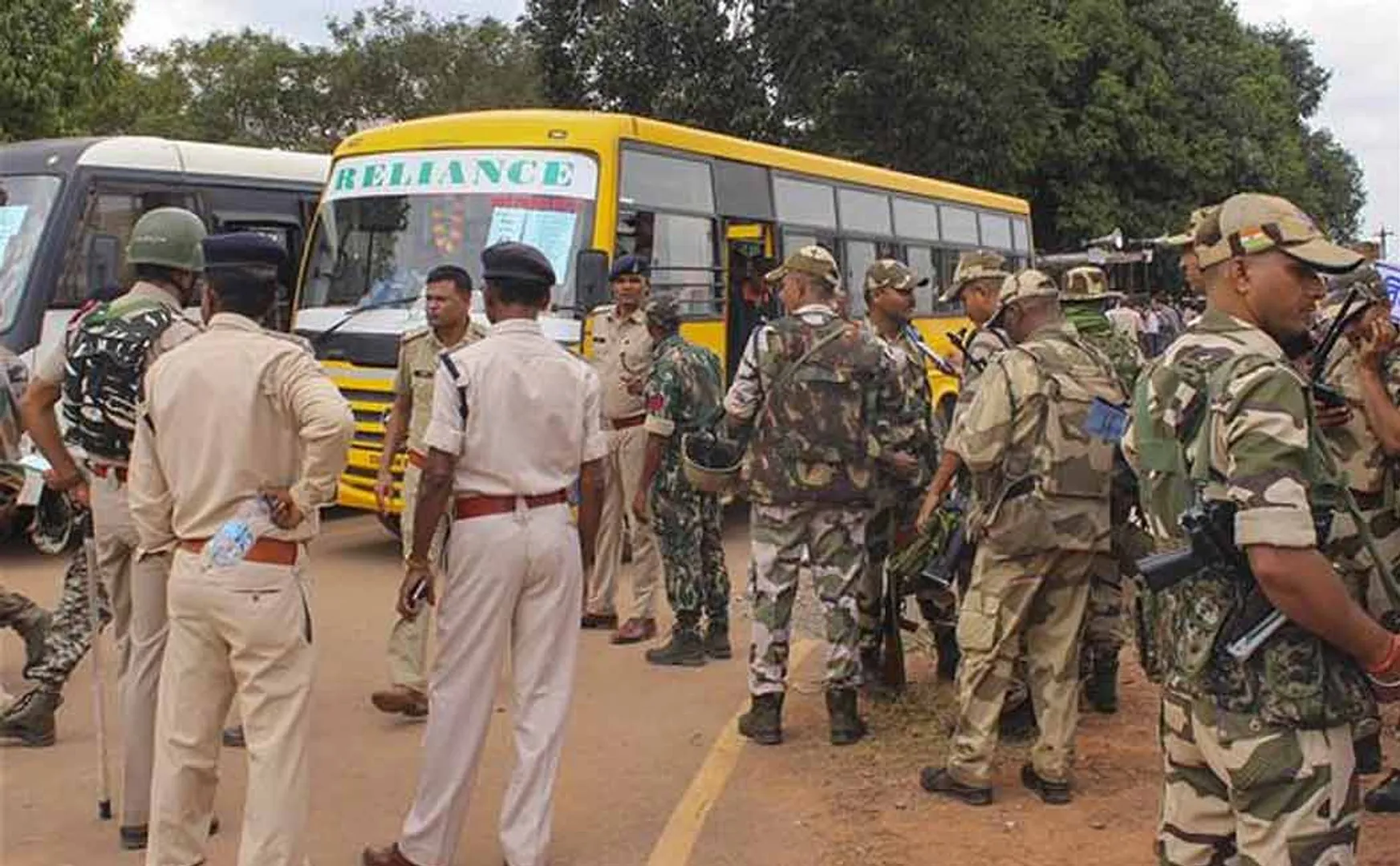 election officials were injured for Chhattisgarh incident 