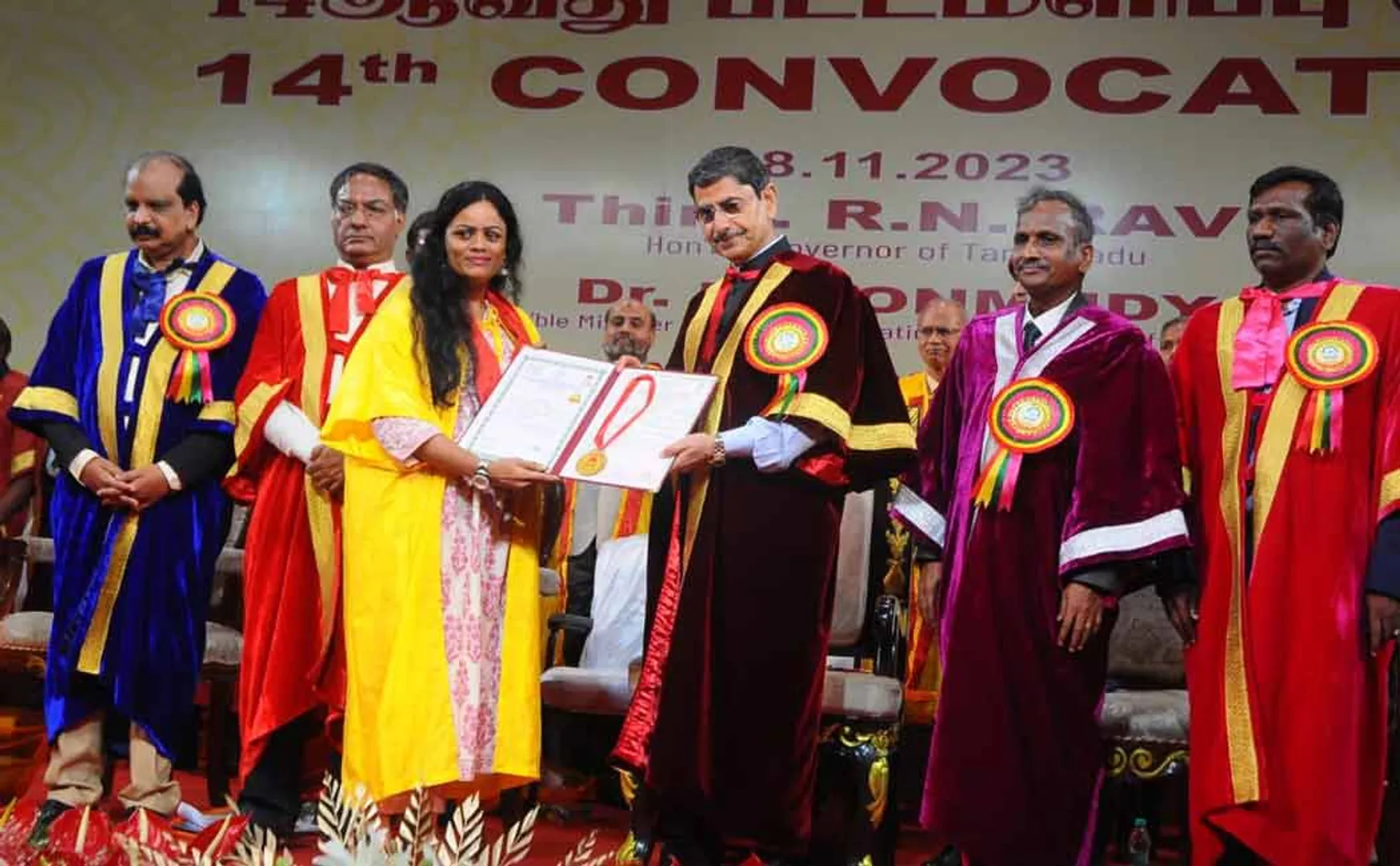 Tamil Nadu Open University 14th Convocation (Pictures)
