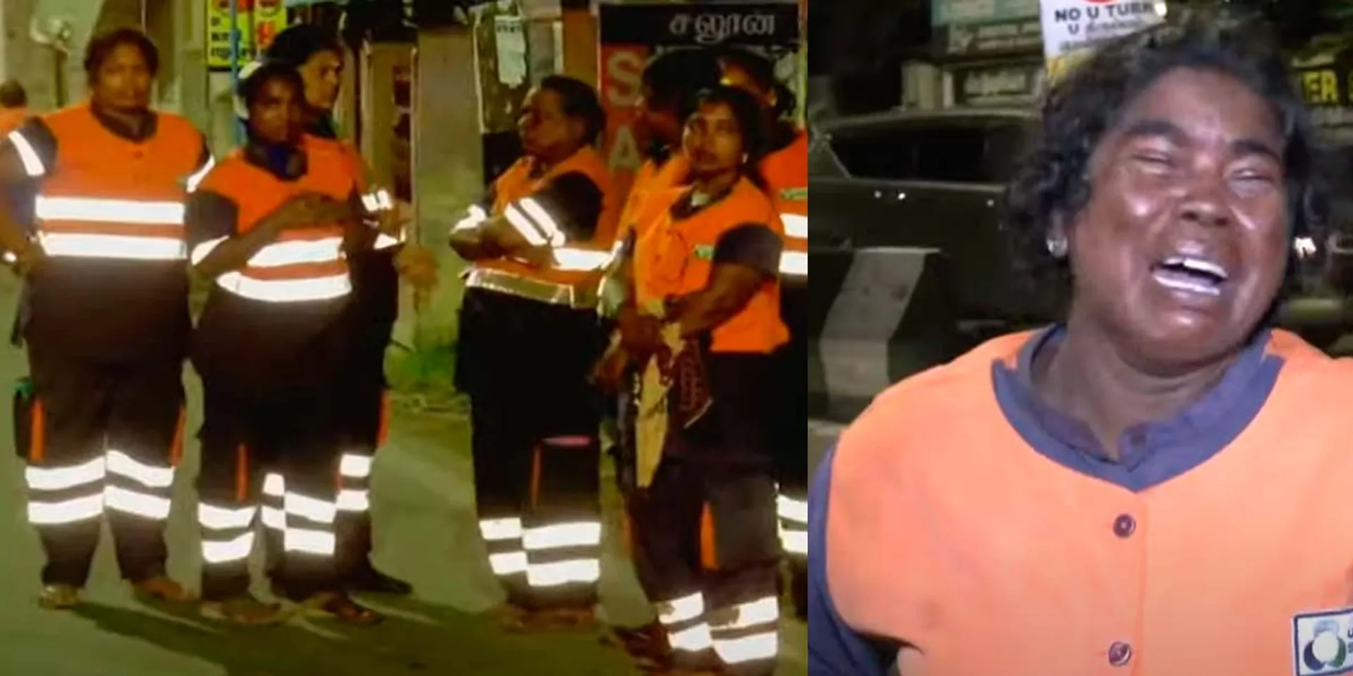 Tragedy happened to a woman involved in early morning cleaning work