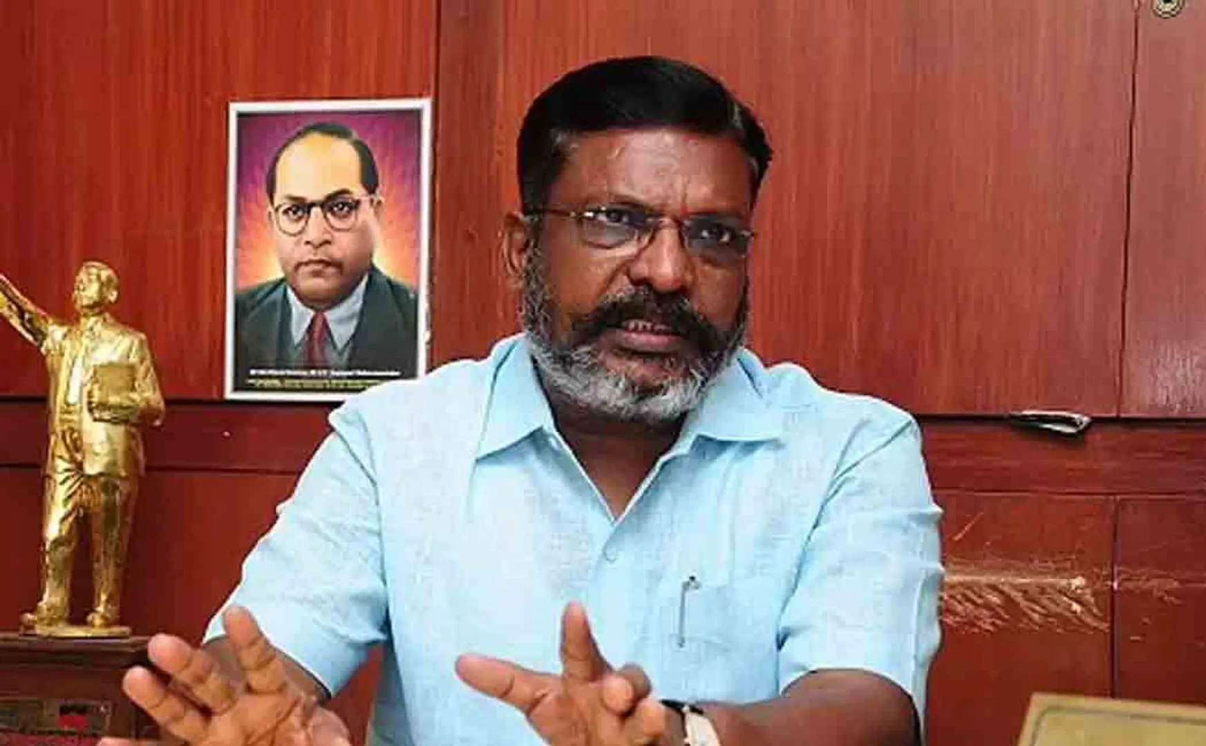 Thirumavalavan says BJP is doing the job of swallowing ADMK