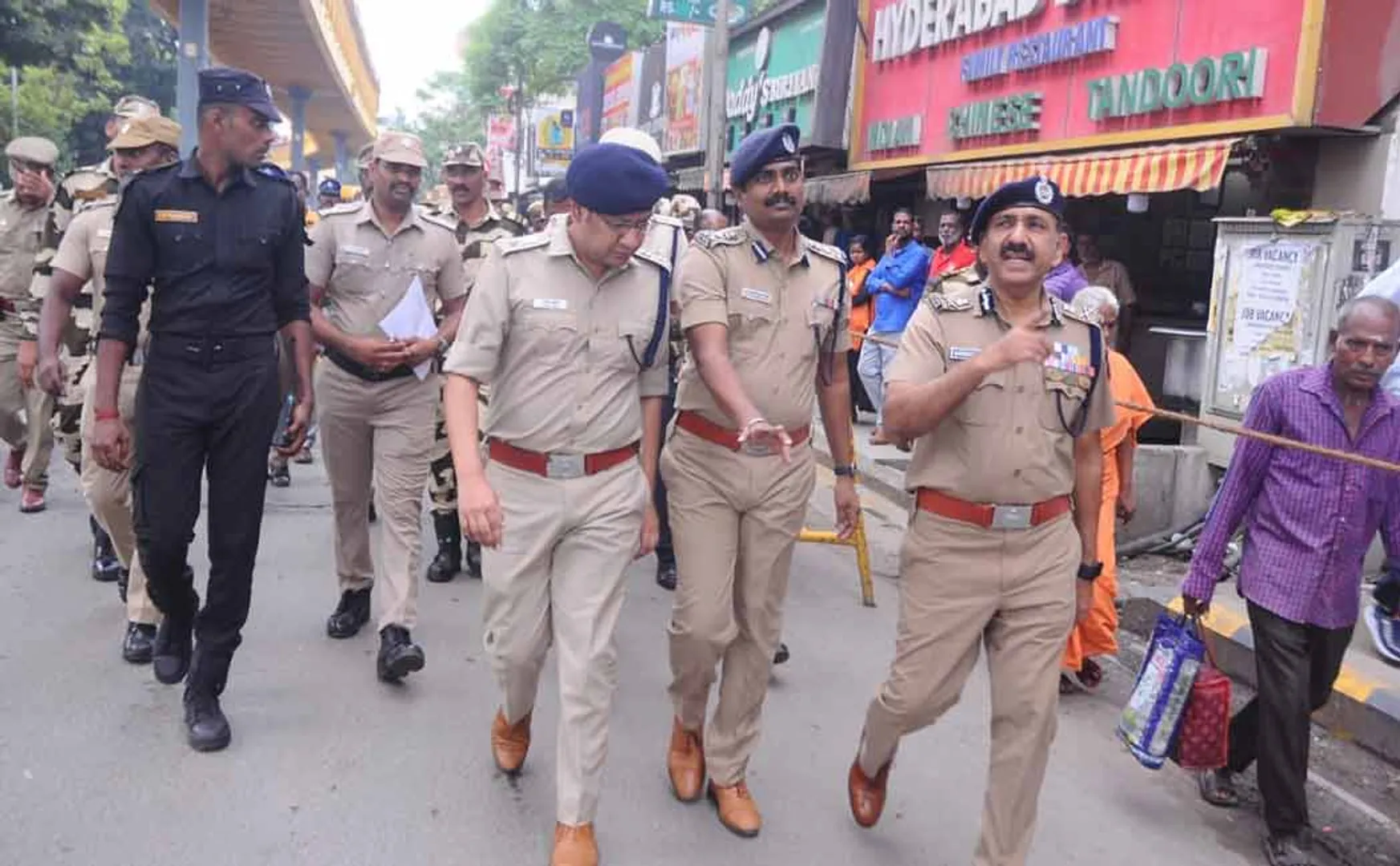 Security arrangements ahead of Diwali festival (pictures)