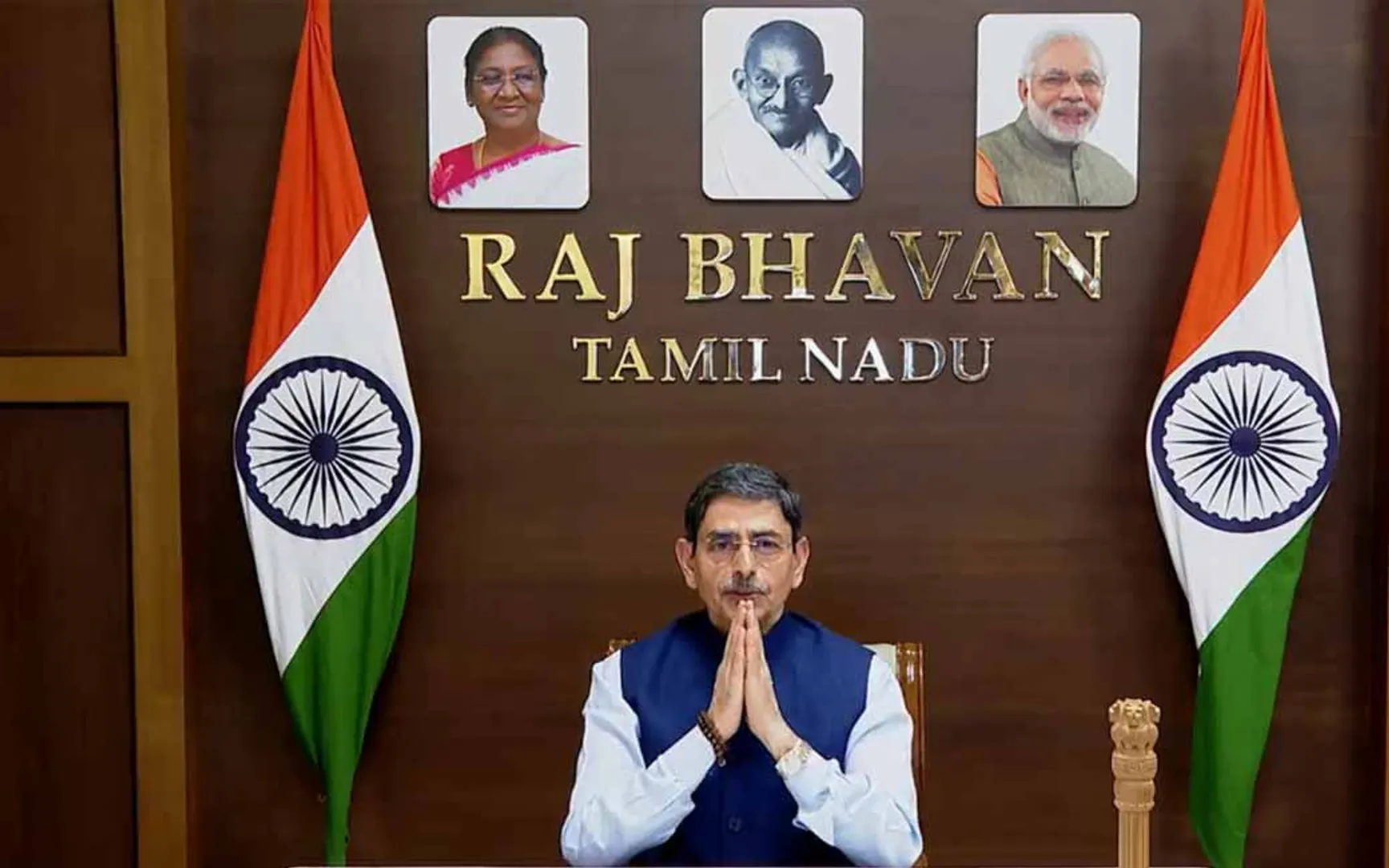 The governor RN Ravi diwali wishes in  Tamil  