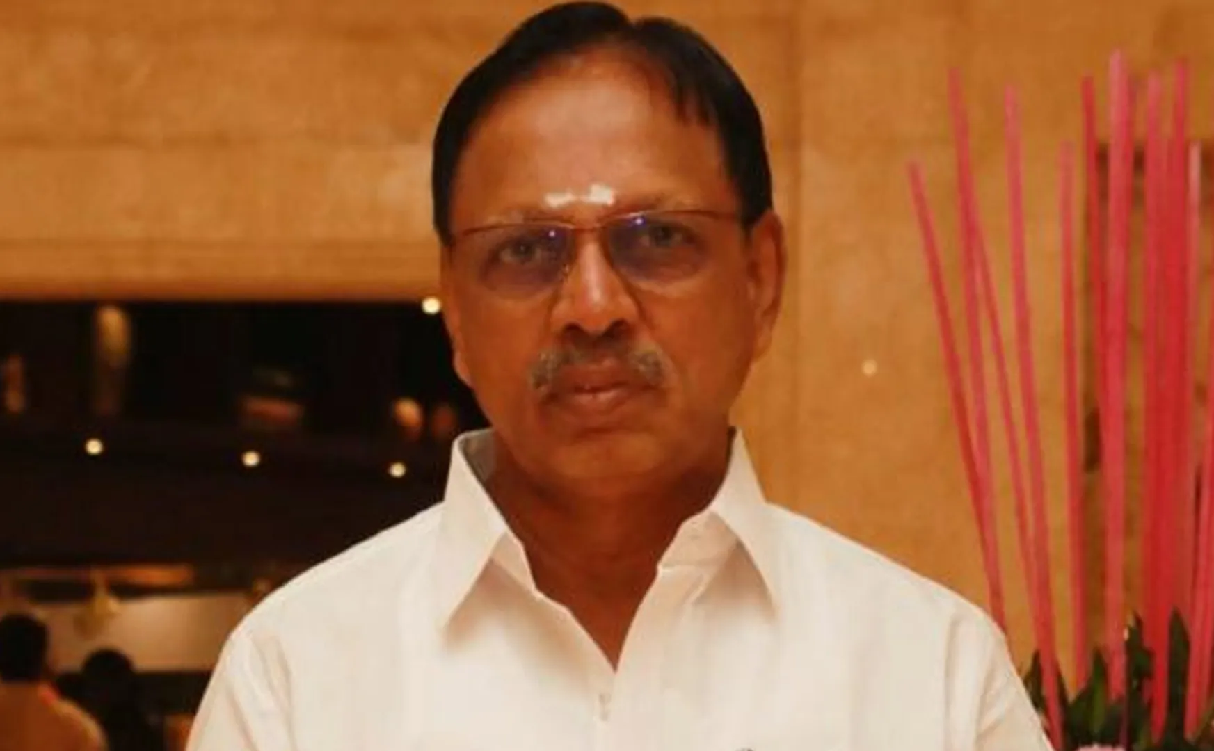 tirupur subramaniyam resign his post 
