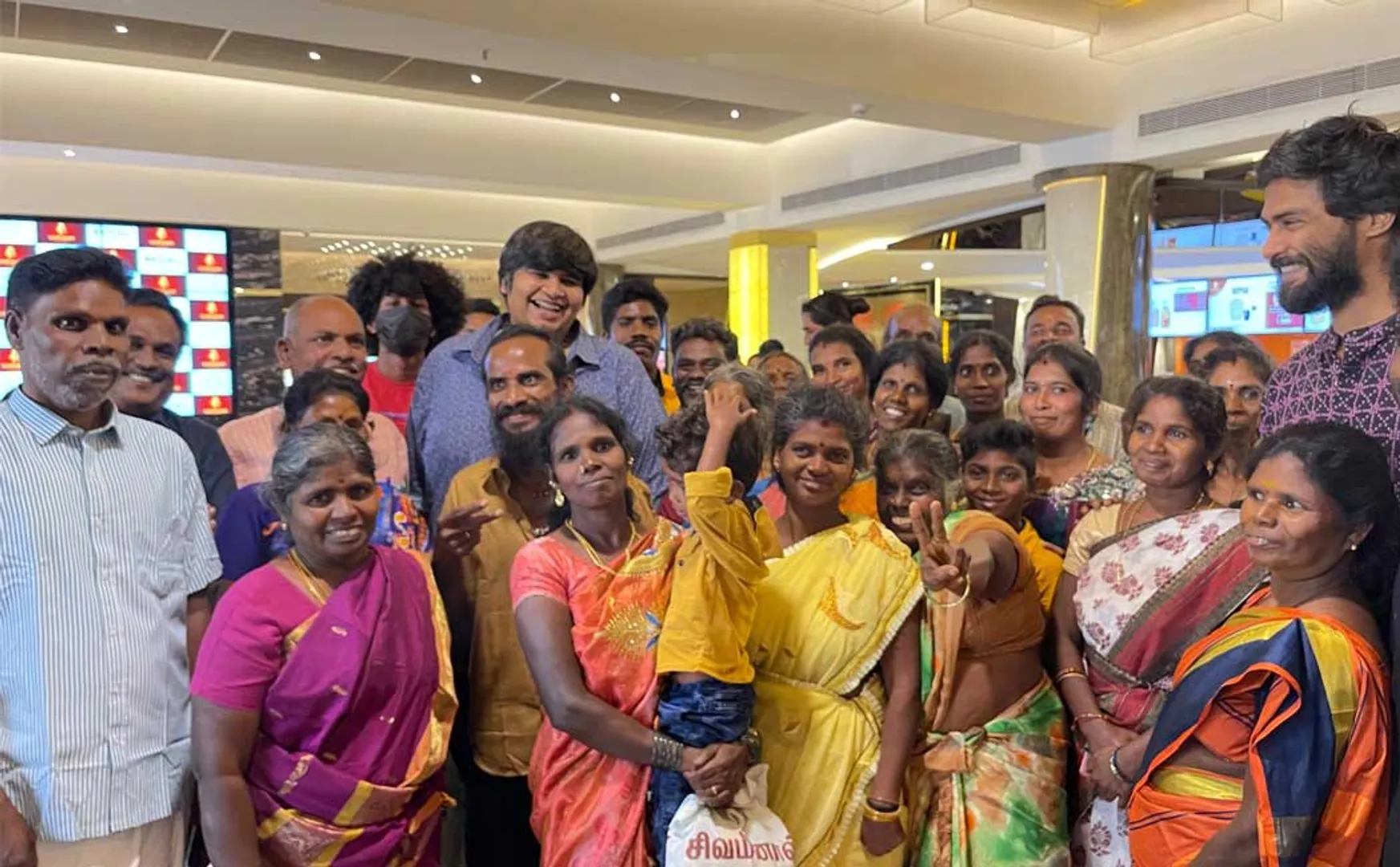 karthik subburaj watched jigarthanda 2 with tribe peoples