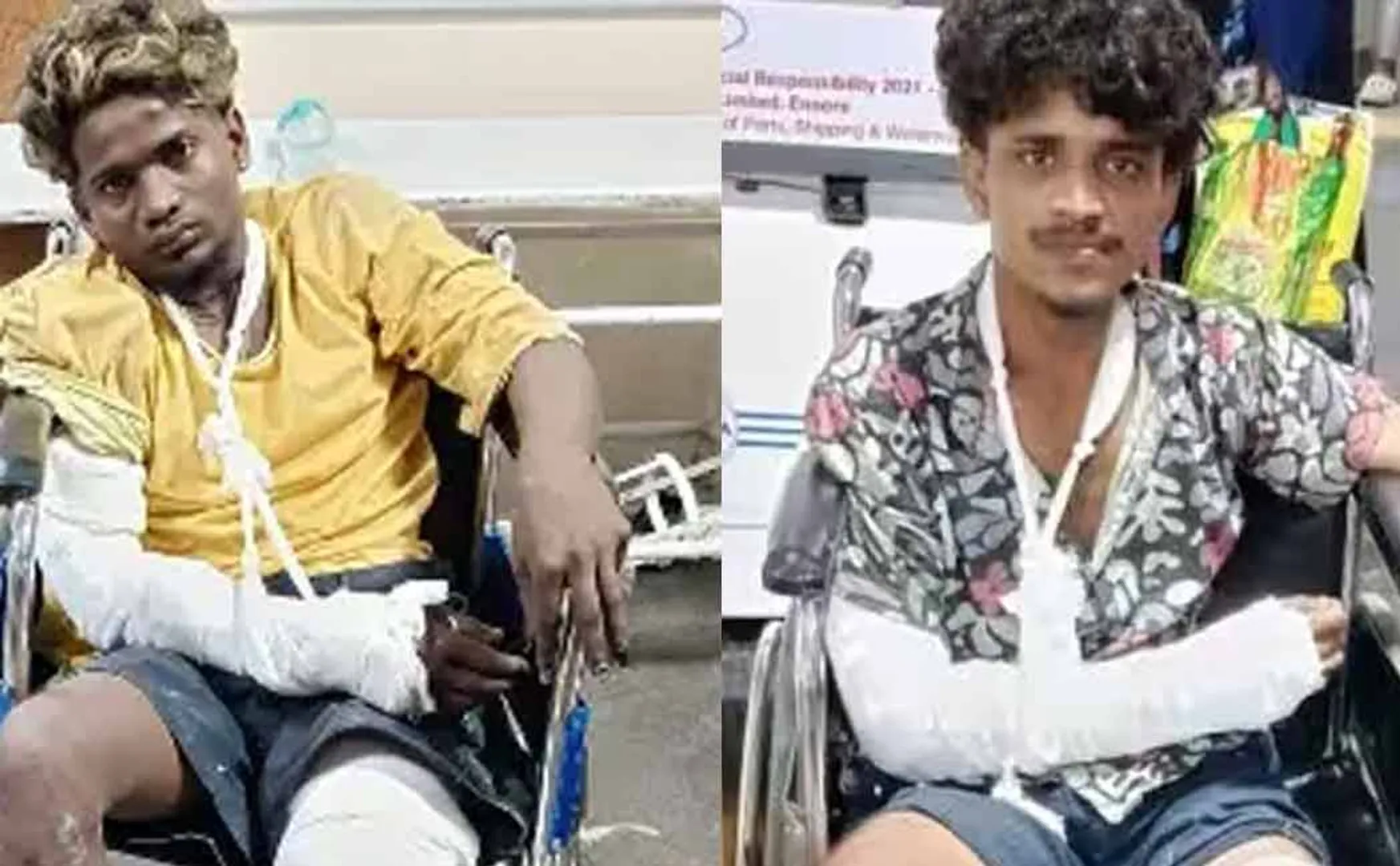 Youths who broke into vehicles and went on a rampage in chennai