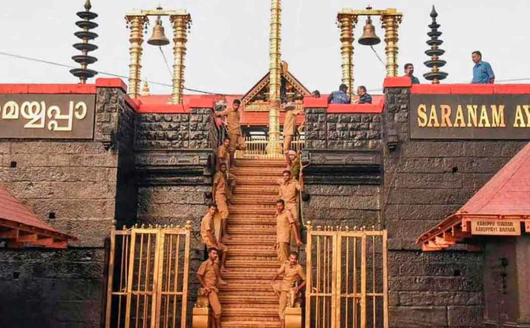 Opening of Sabarimala temple walk Devotees darshan