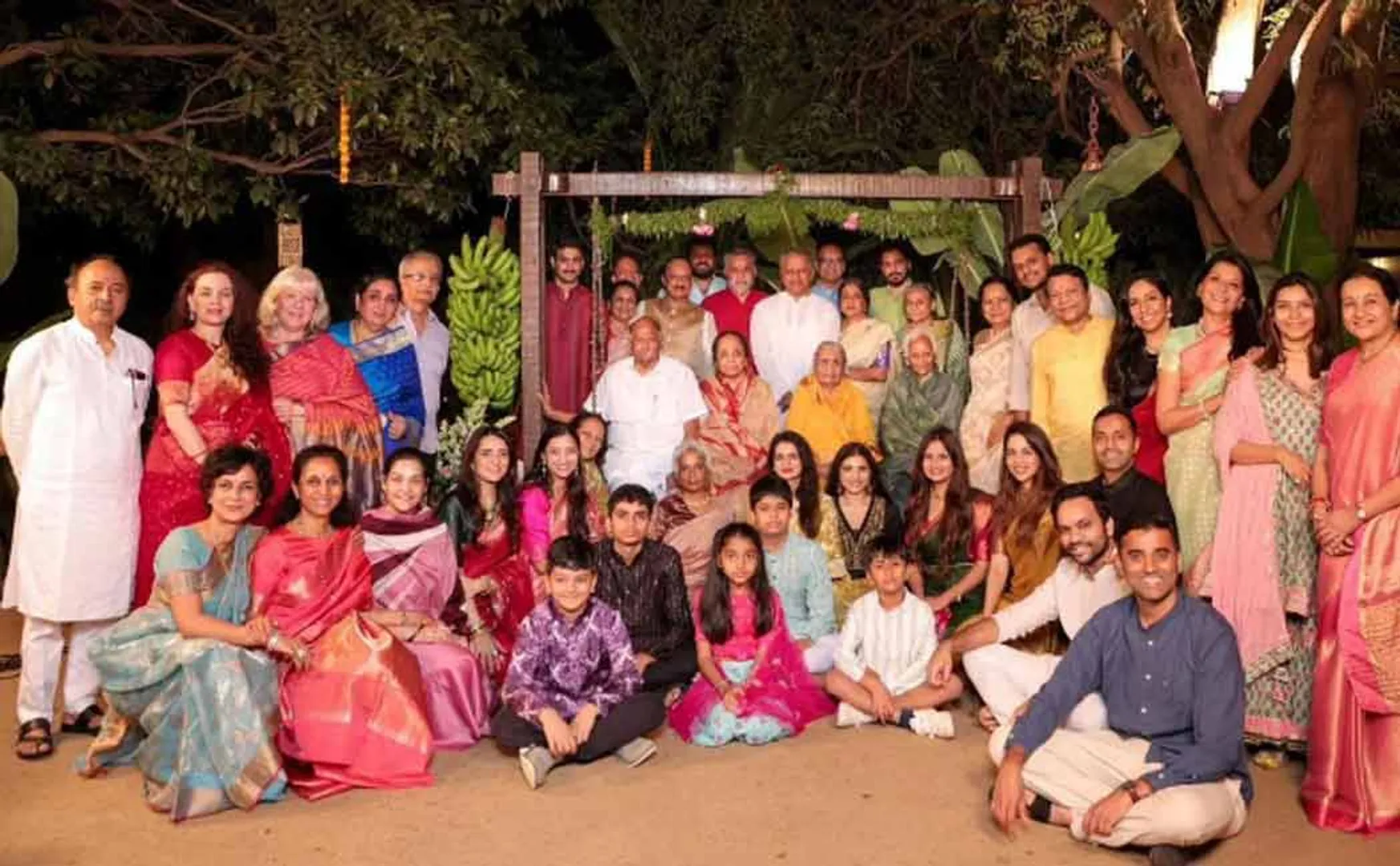 Ajith Pawar celebrated Diwali with Sharad Pawar